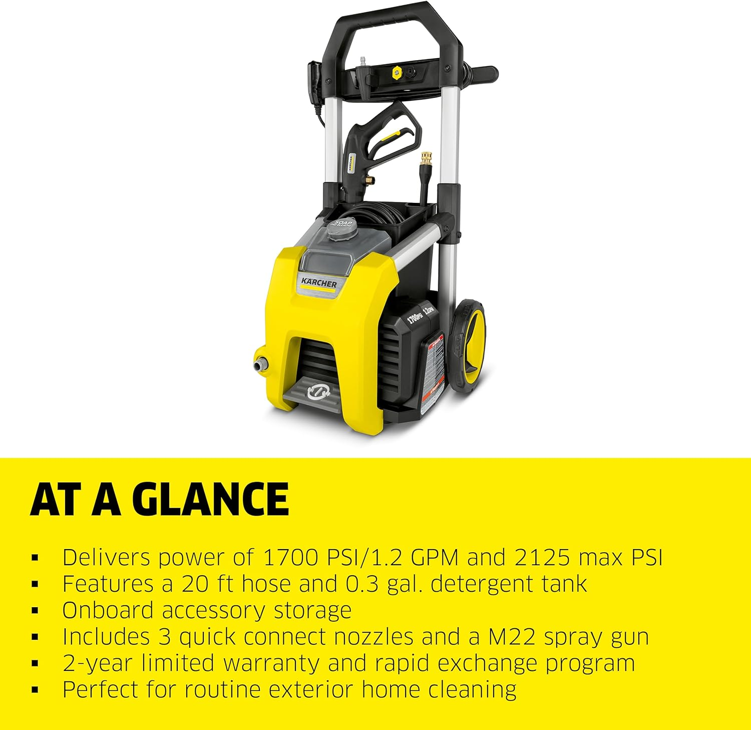 Kärcher K 1700 Electric Power Pressure Washer