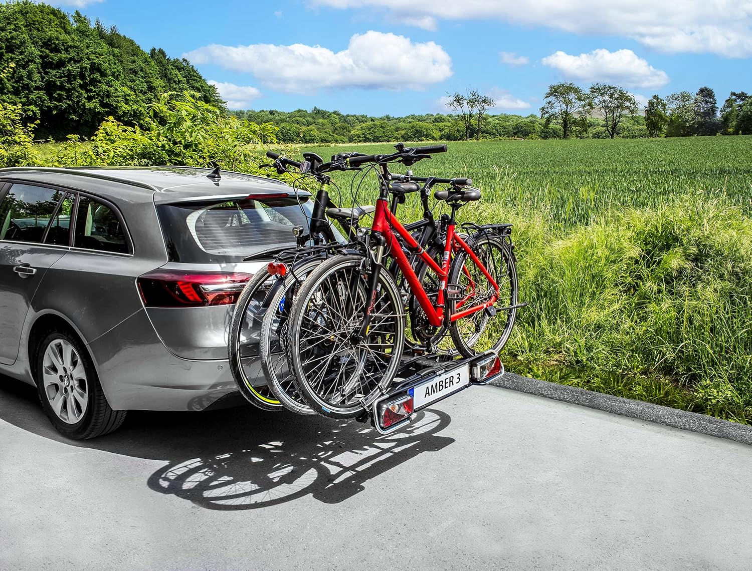 EUFAB 11555 Bicycle Rack Amber III