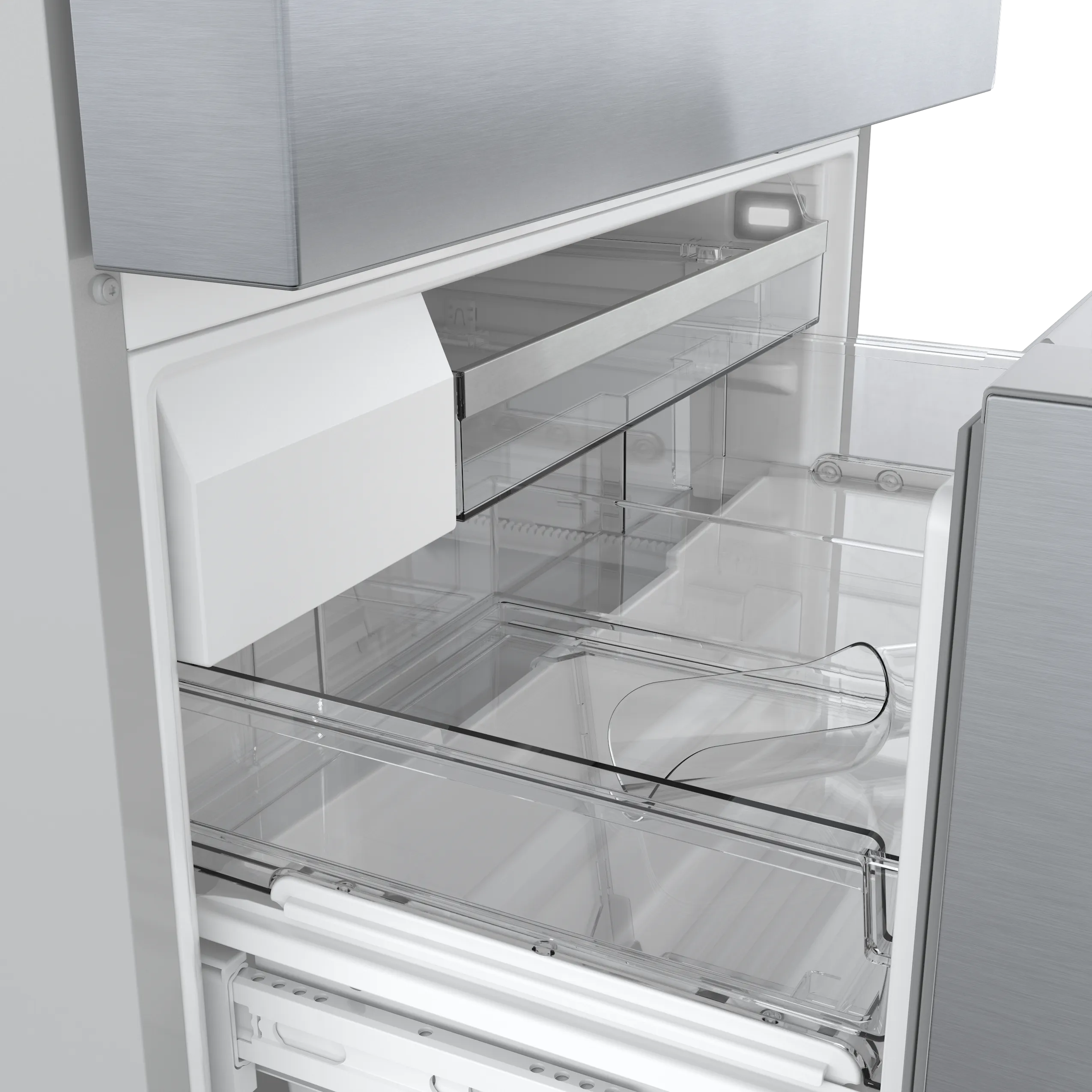 Bosch B36CL80ENS 800 Series French Door Bottom Mount Refrigerator 36'' Stainless steel (with anti-fingerprint)