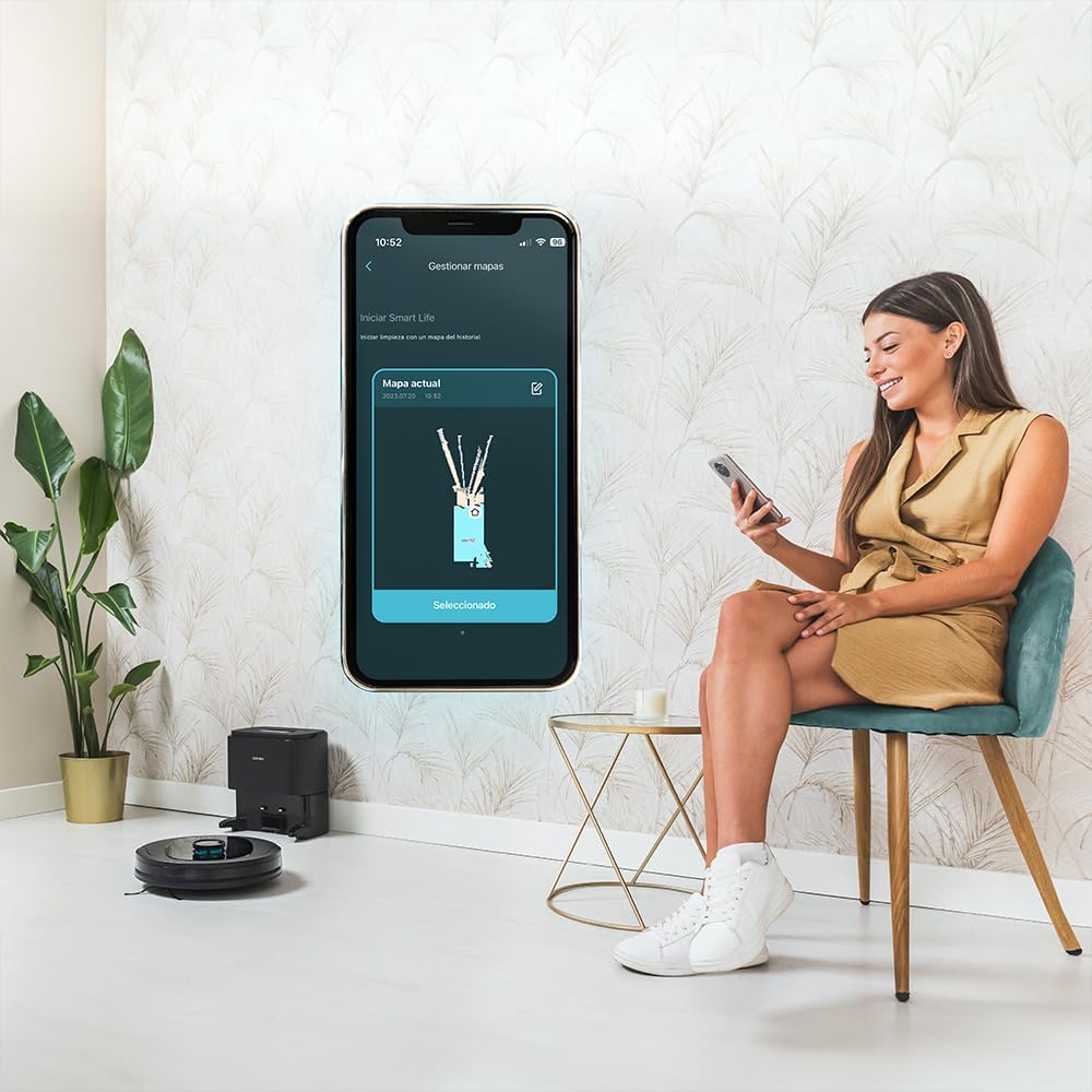 Cecotec Robot Vacuum Cleaner with Automatic Base Conga 7490 Ultimate Home X-Treme.