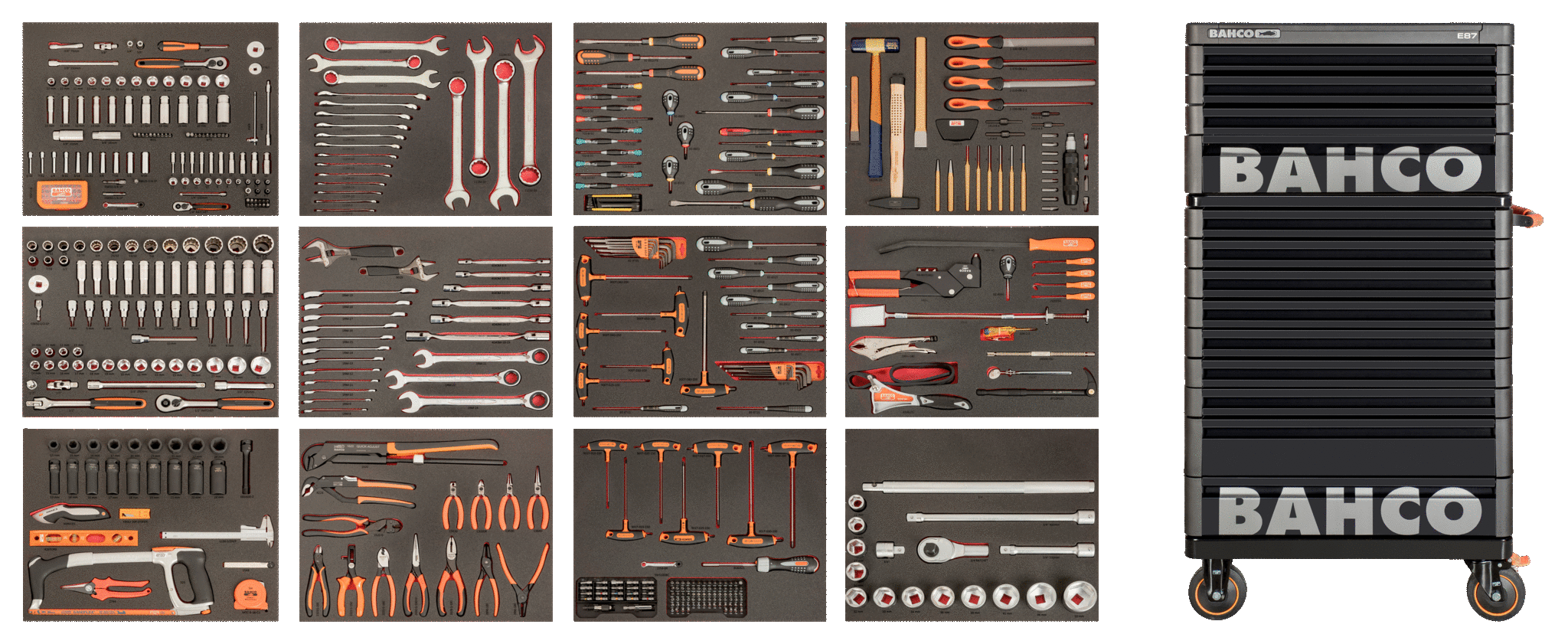 Tool Trolley General Purpose Tool Kit - 560 pcs  XLARGE