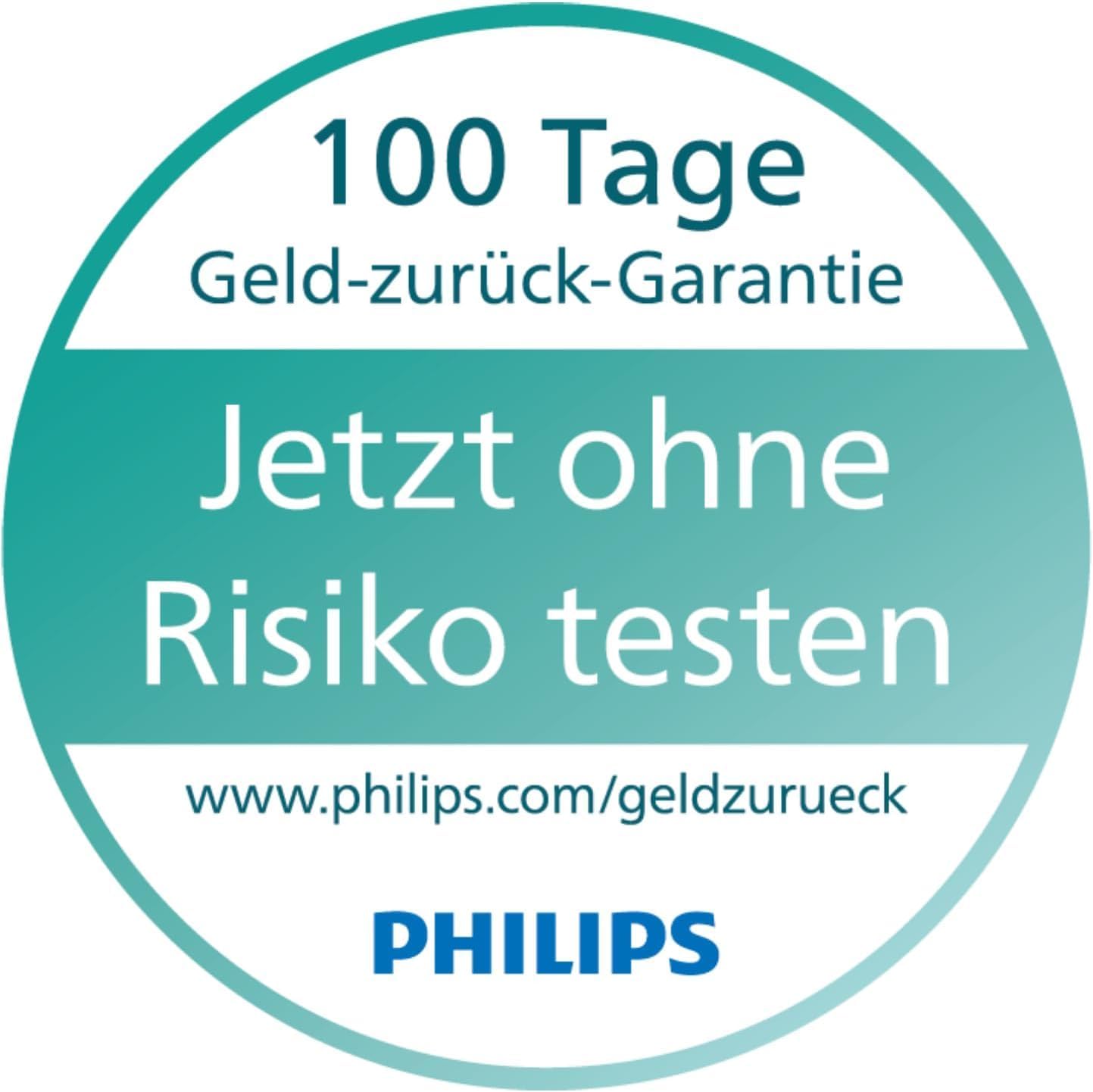 Philips Sonicare DiamondClean elektrische Zahnbürste der 9000er Serie – Schallzahnbürste, sauberere Zähne und Mundpflege mit 4x C3 Premium Plaque Defense-Bürstenköpfen, Aquamarine (Modell HX9911/89)