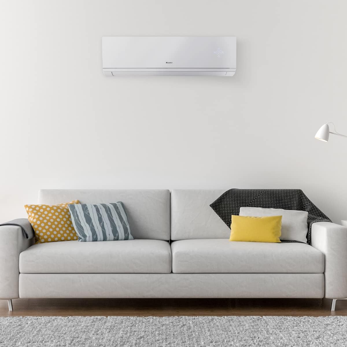 Gree 24,000 BTU 16 SEER LIVO+ Wall Mount Ductless Mini Split Air Conditioner Heat Pump 208/230V
