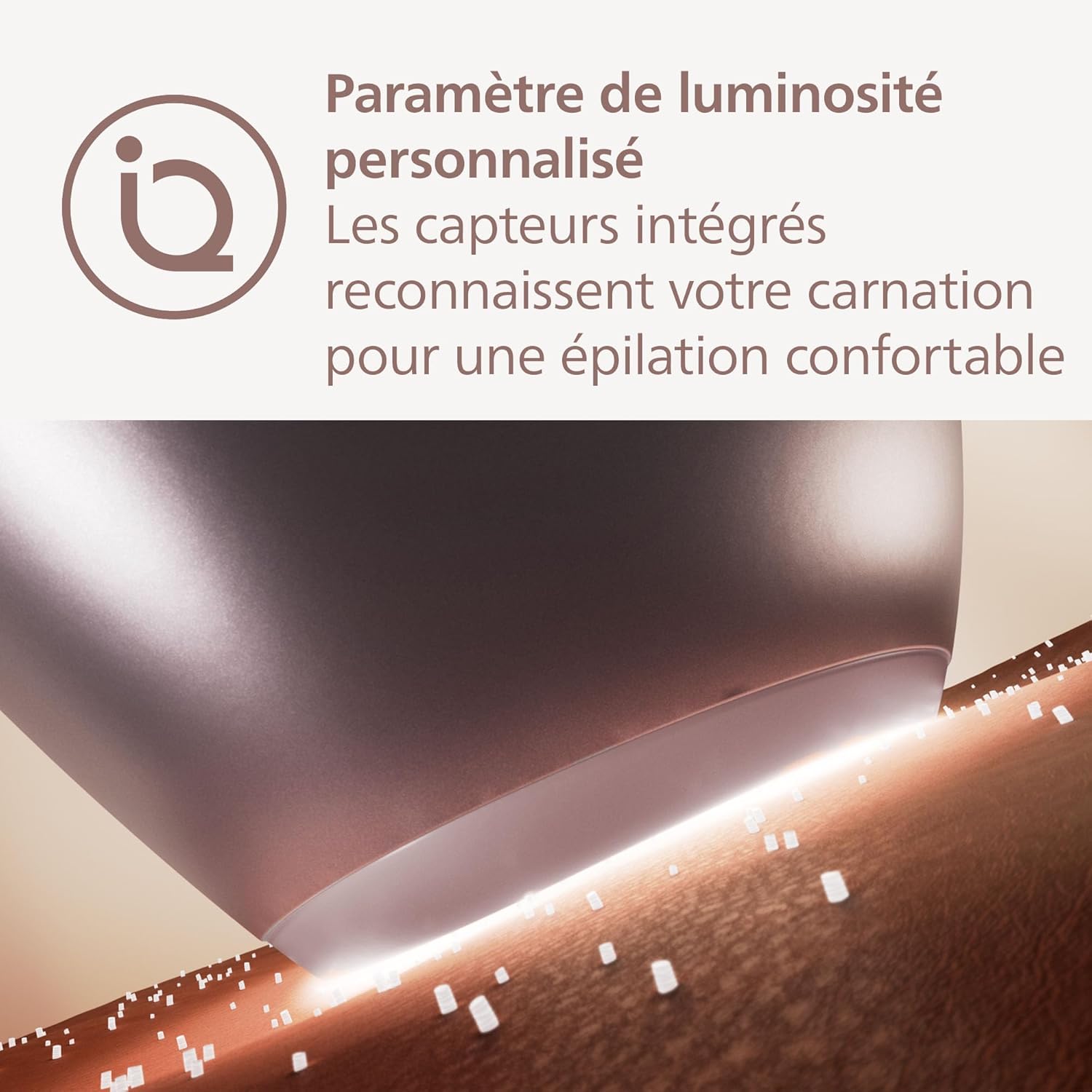 Philips Lumea Série 9900, épilateur à lumière pulsée, technologie SenseIQ et SkinAI, 4 embouts pour le corps, le visage, le maillot et les aisselles, utilisation avec et sans fil (modèle BRI951/00)