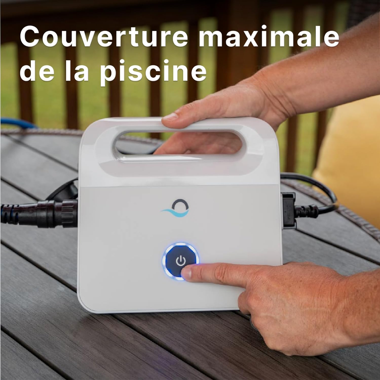 DOLPHIN T35 Electric Pool Cleaner Robot - Wall cleaning, in-ground pool up to 12 m