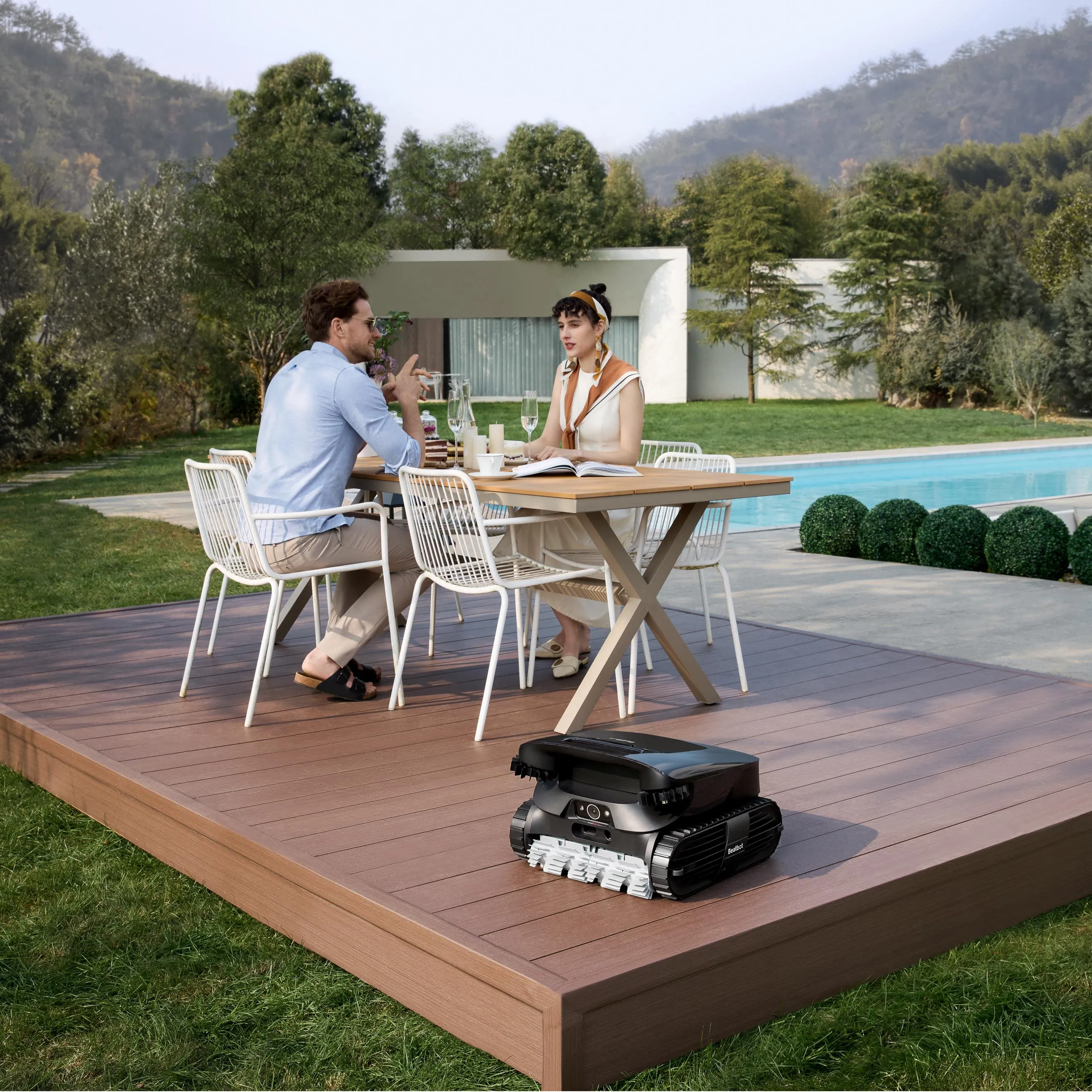 Robot nettoyeur de piscine sans fil Beatbot AquaSense® 2 Ultra