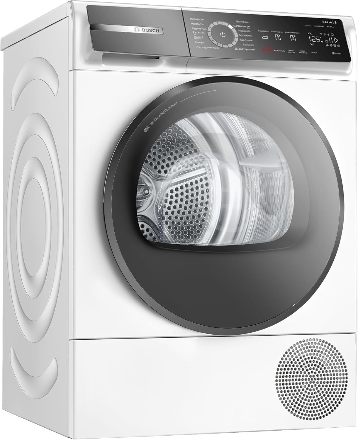 BOSCH Series 8 WQB245B40 Heat Pump Tumble Dryer, 9 kg