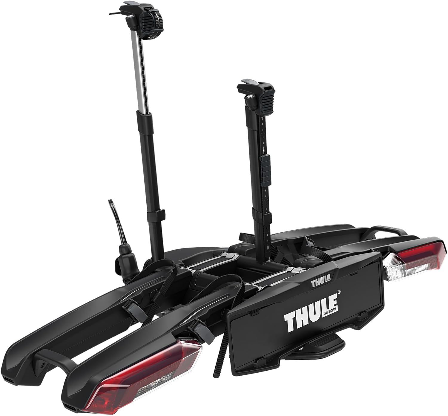 Thule Epos Fahrradträger für Anhängerkupplung 2 Fahrräder, Black