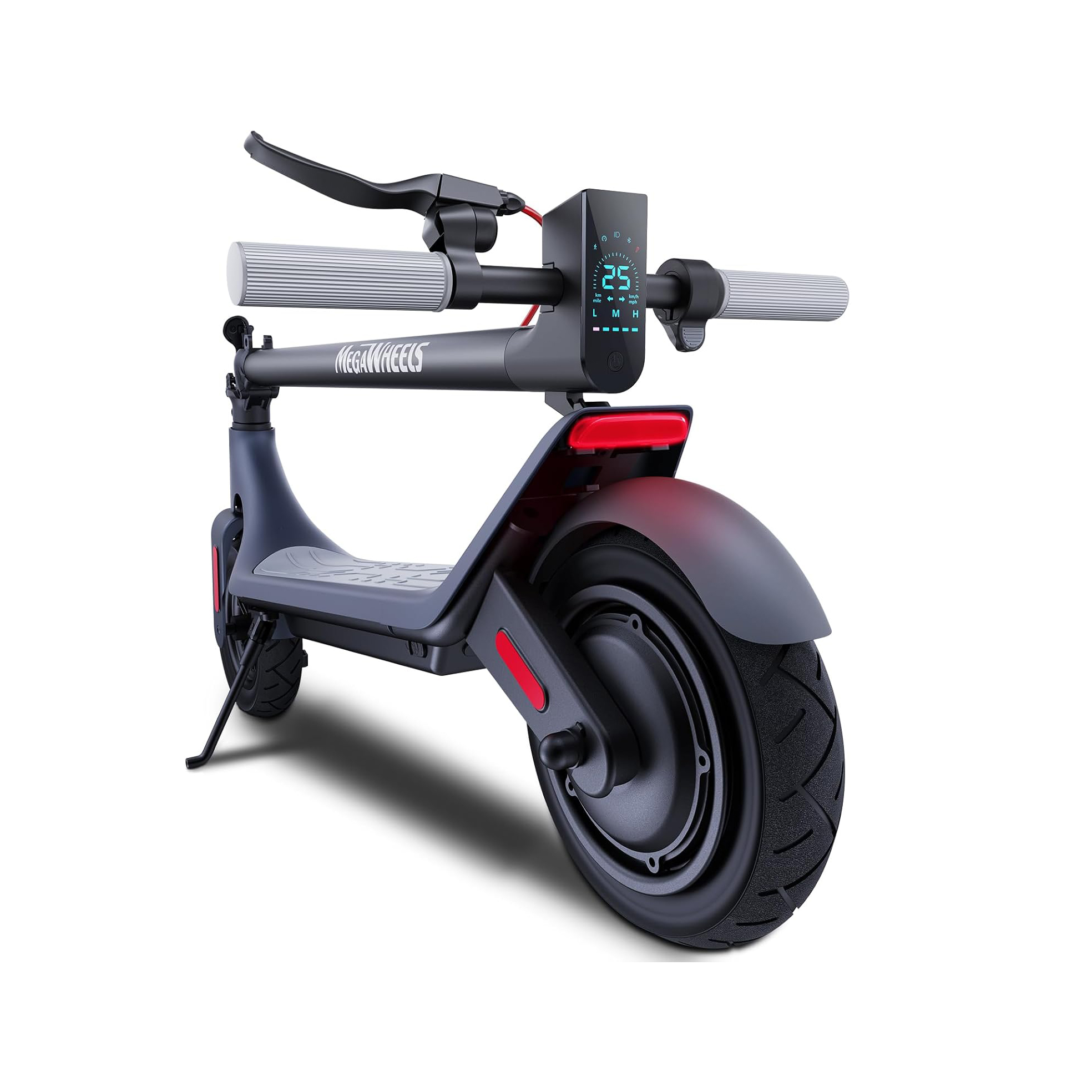 Electric Scooter A6L ECO,Electric Scooter Adults with 10IN Shock Absorbing Tires,10.2AH Big Battery,Max 350W Motor,19 Miles Long Range,APP Control,Rated 15.5MPH, E Scooter for Teens and Adults
