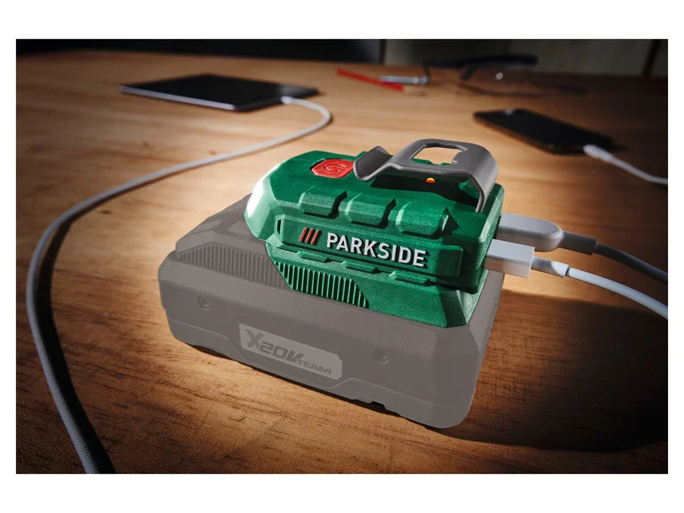PARKSIDE Adaptateur de batterie PAA 20-Li B2, 20 V