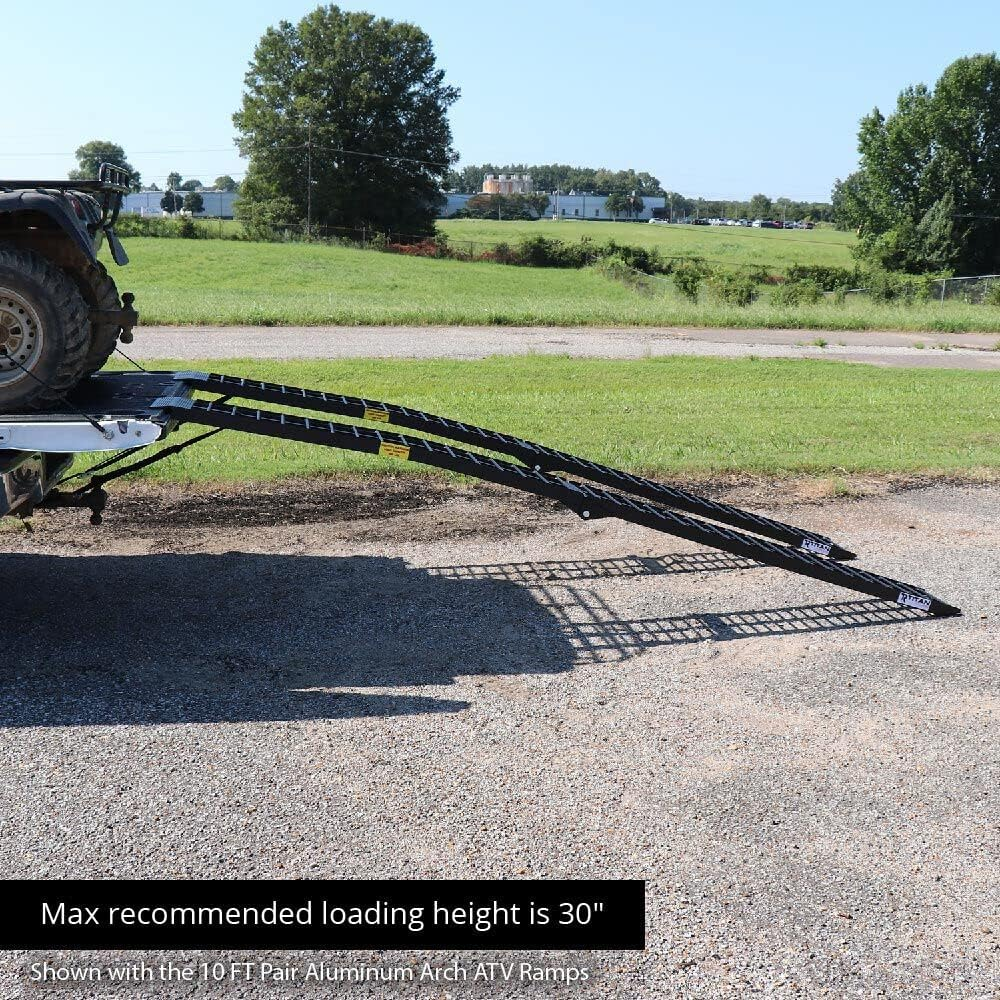Ramps 8' Arched ATV Loading Ramps - 1,200 lb. Capacity