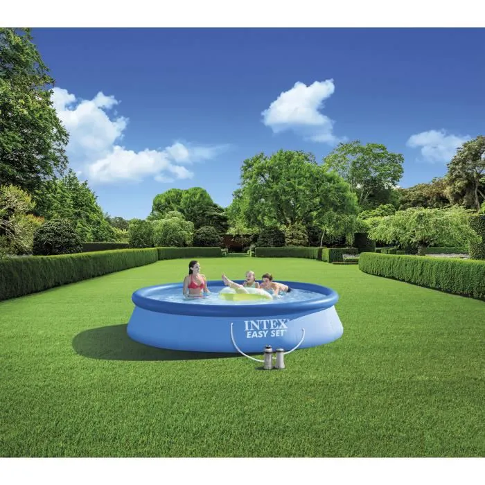 Intex - 28142NP - Kit piscine easy set autoportante ø 3,96 x 0,84m