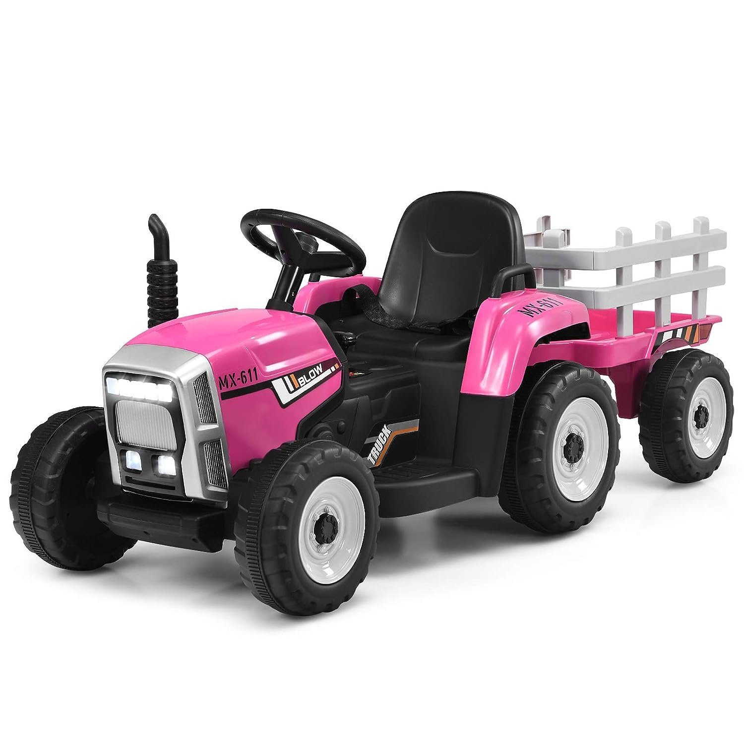 KOMFOTTEU electric children's car tractor, 30 kg load capacity, from 3 years