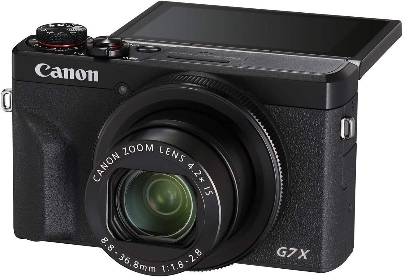 Canon PowerShot Digital Camera [G7 X Mark III] with Wi-Fi & NFC - International Version - Black