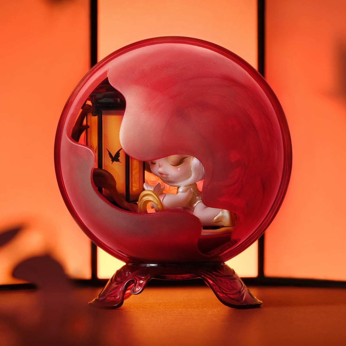 POP MART SKULLPANDA The Mirage Series Figures Pop d’Action Figurines Anime de Jouet Figure à Collectionner Cadeaux Créatifs 1PC