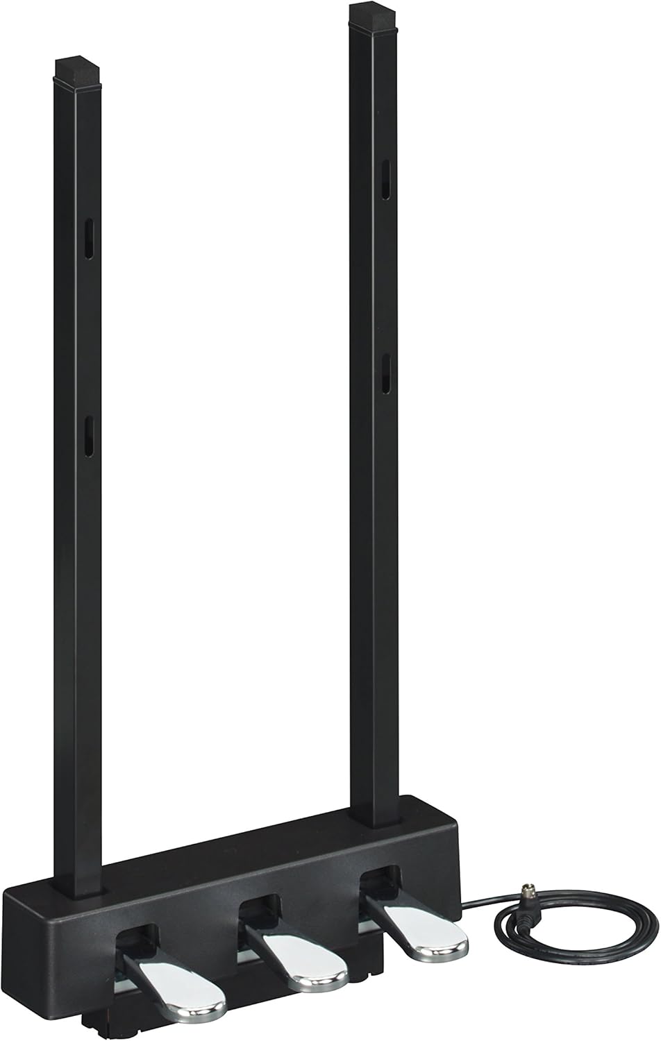 Yamaha DGX670B 88-Key Weighted Digital Piano (Black) and Yamaha LP1B 3-Pedal Unit for P225, P125, P121, P515, PS500 and DGX670 (Black)