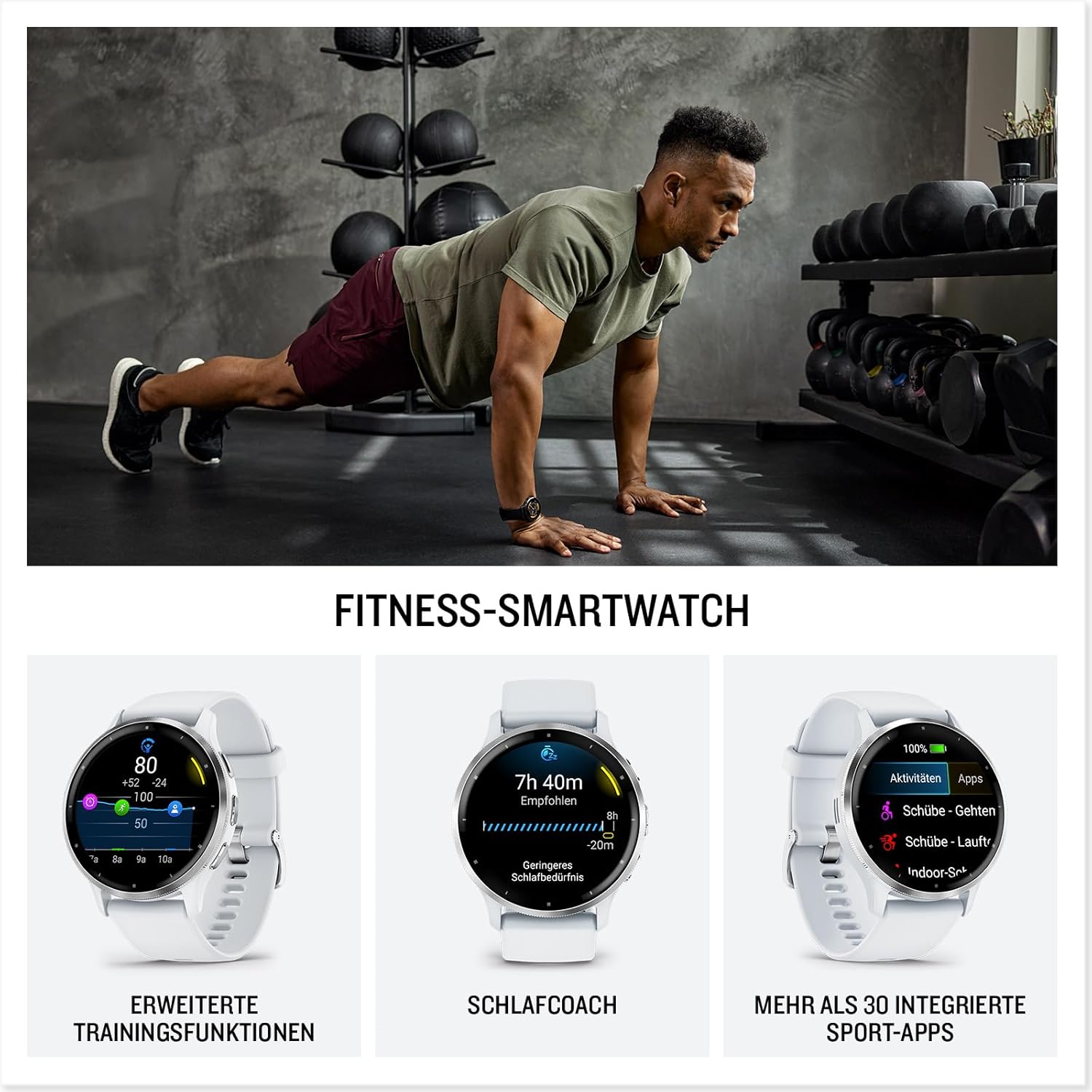 Garmin Venu 3 45mm – Fitness Smartwatch, 1.4