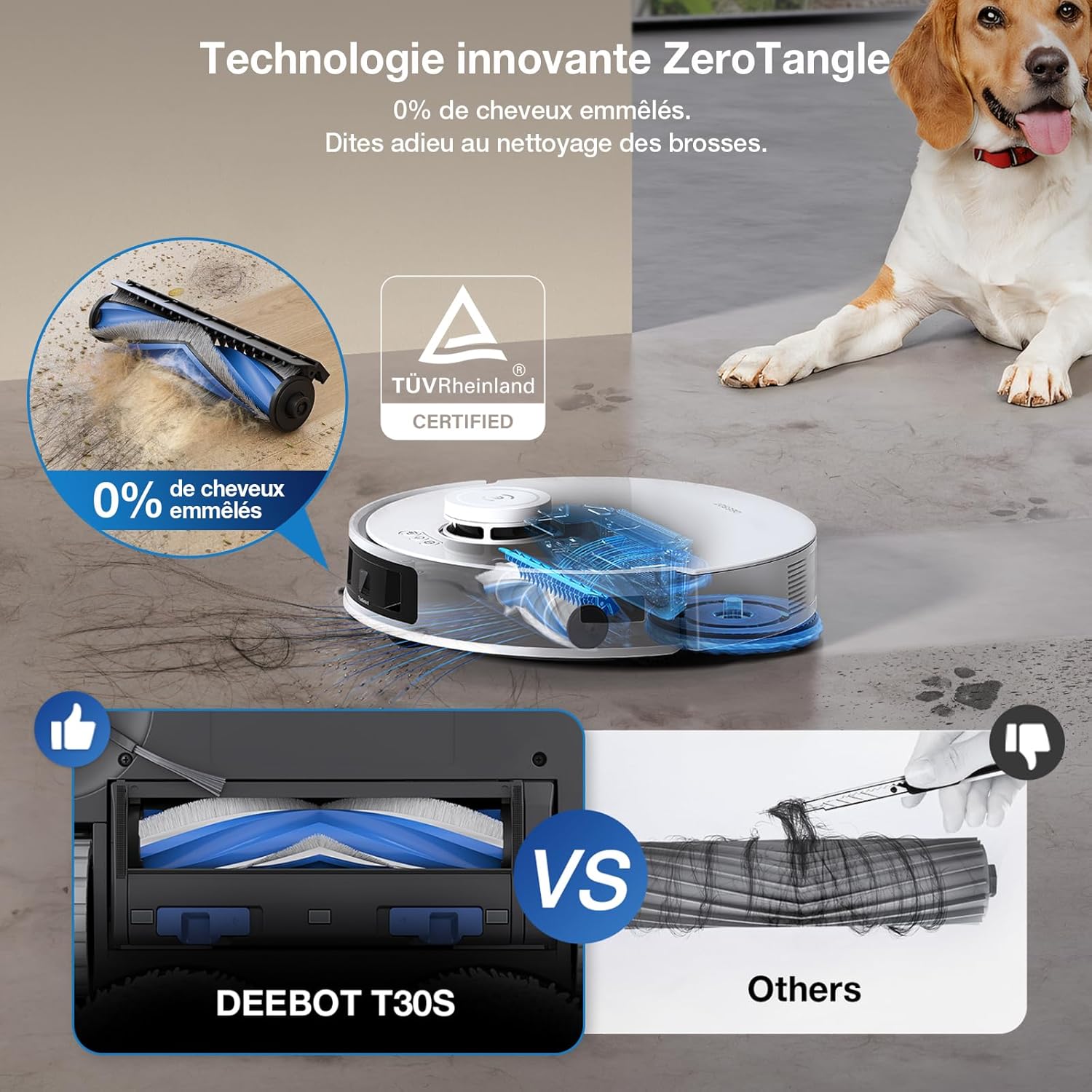 ECOVACS X8 PRO OMNI Robot Vacuum Cleaner with All-In-One Station, 18000Pa Power, Instant Automatic Cleaning OZMO ROLLER, 75℃ Hot Water Cleaning, Automatic Cleaning Solution Addition