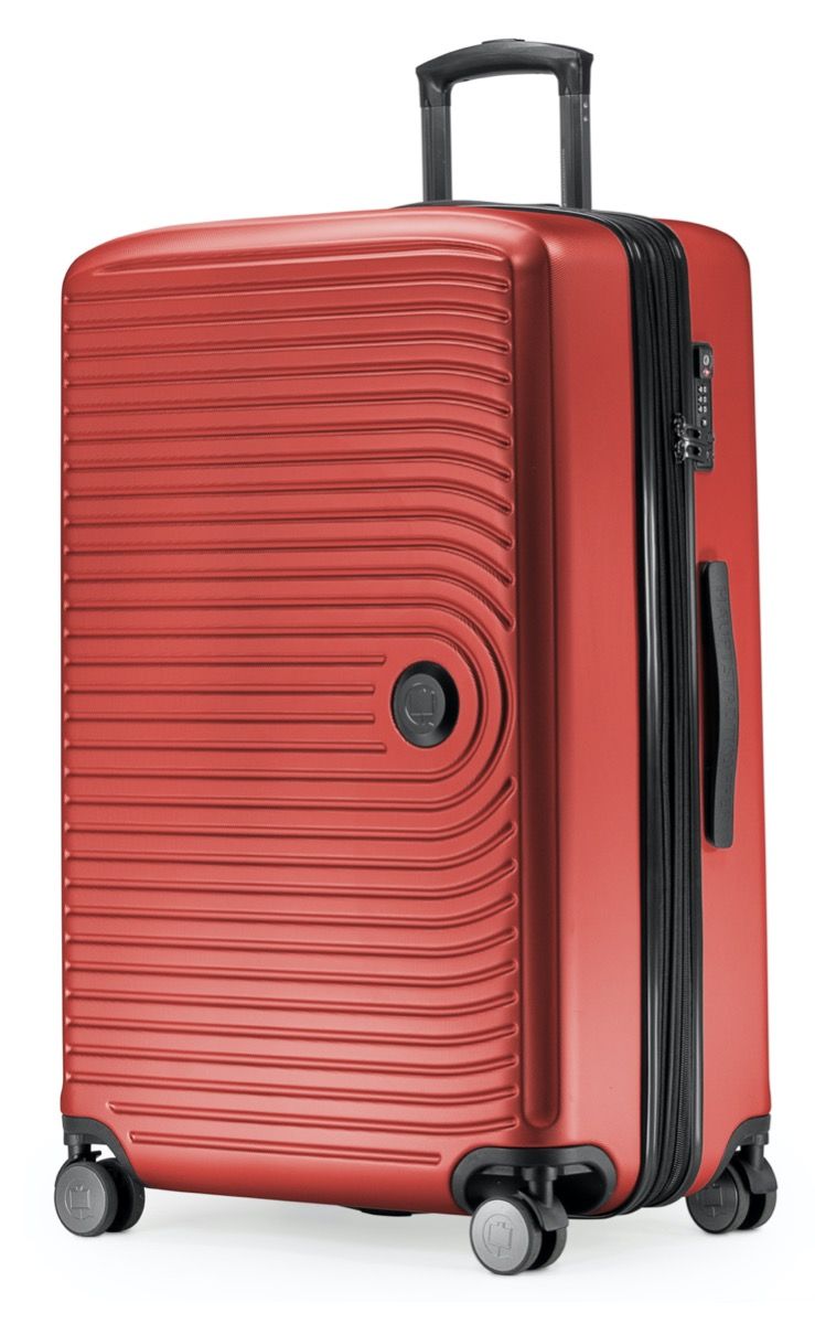 MITTE - Large suitcase, hard shell, matt, XXL extension, TSA, 77 cm, 127 litres