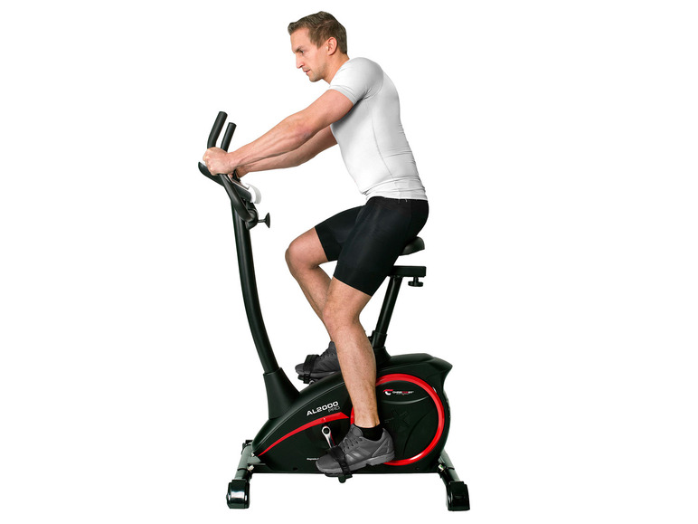 Christopeit Sport Ergometer AL 2000 Pro (Empfnger für drahtlosen Pulsmessgurt im Computer enthalten)