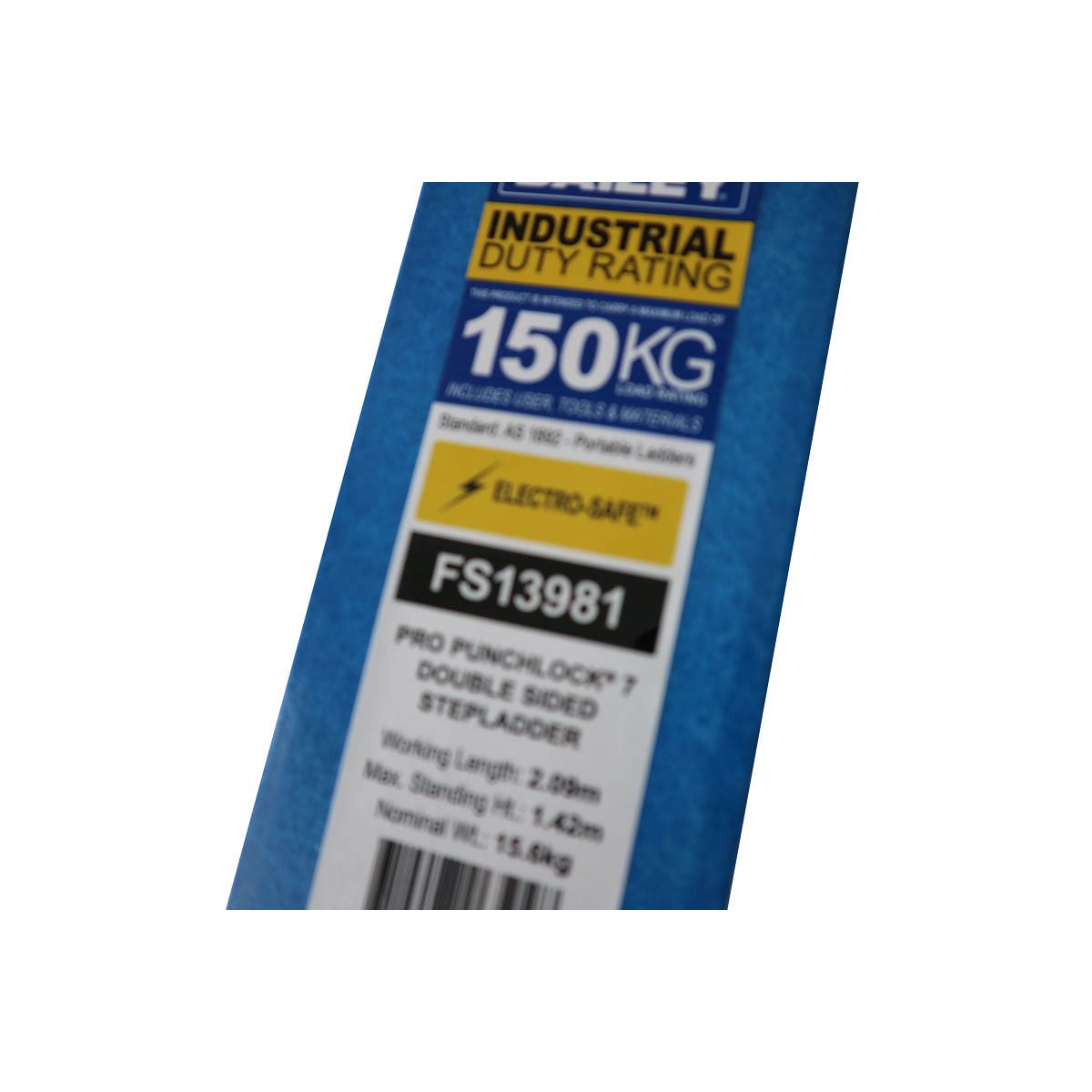 BAILEY Pro Fibreglass Double Sied Ladder 7 FS13981