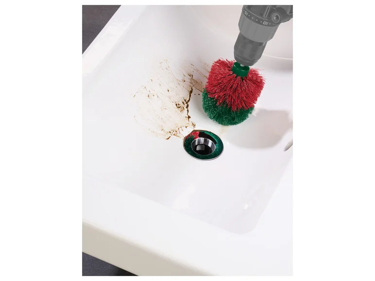 PARKSIDE Set d'embouts à brosse et de tampons abrasifs, 14 pièces