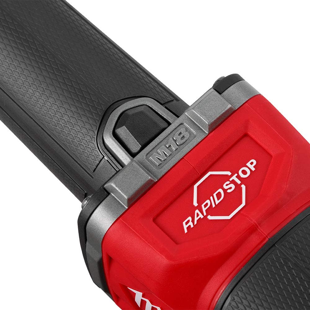 MILWAUKEE 18V FUEL™ 1/4" Braking Die Grinder w/ Deadman Paddle Switch Skin M18FDGROVPDB0