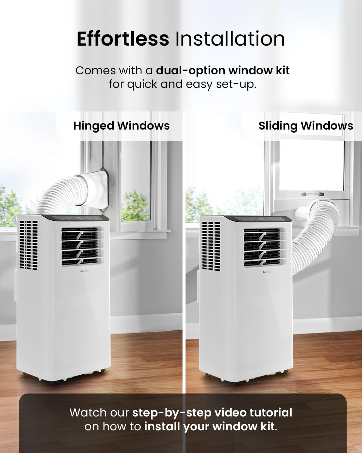 Pro Breeze® 12000 BTU Portable Air Conditioner - Smart Home WiFi