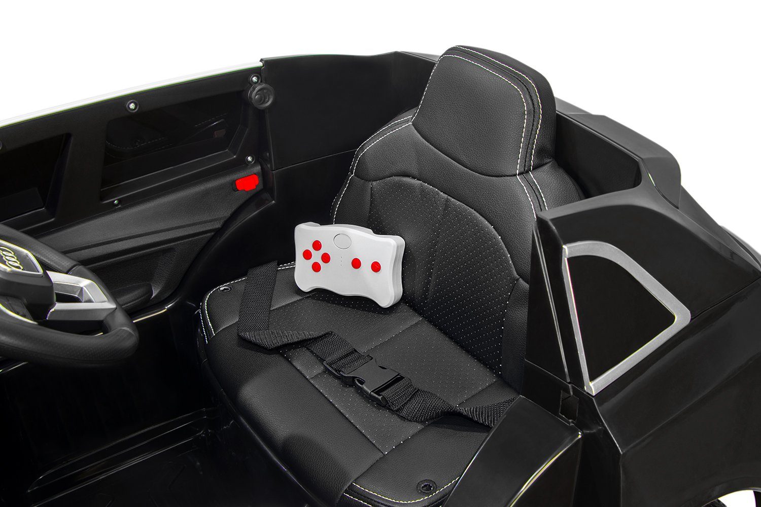 Kidix electric children's car children Audi Q5 Police 2x 40W 12V 7Ah children's car electric car