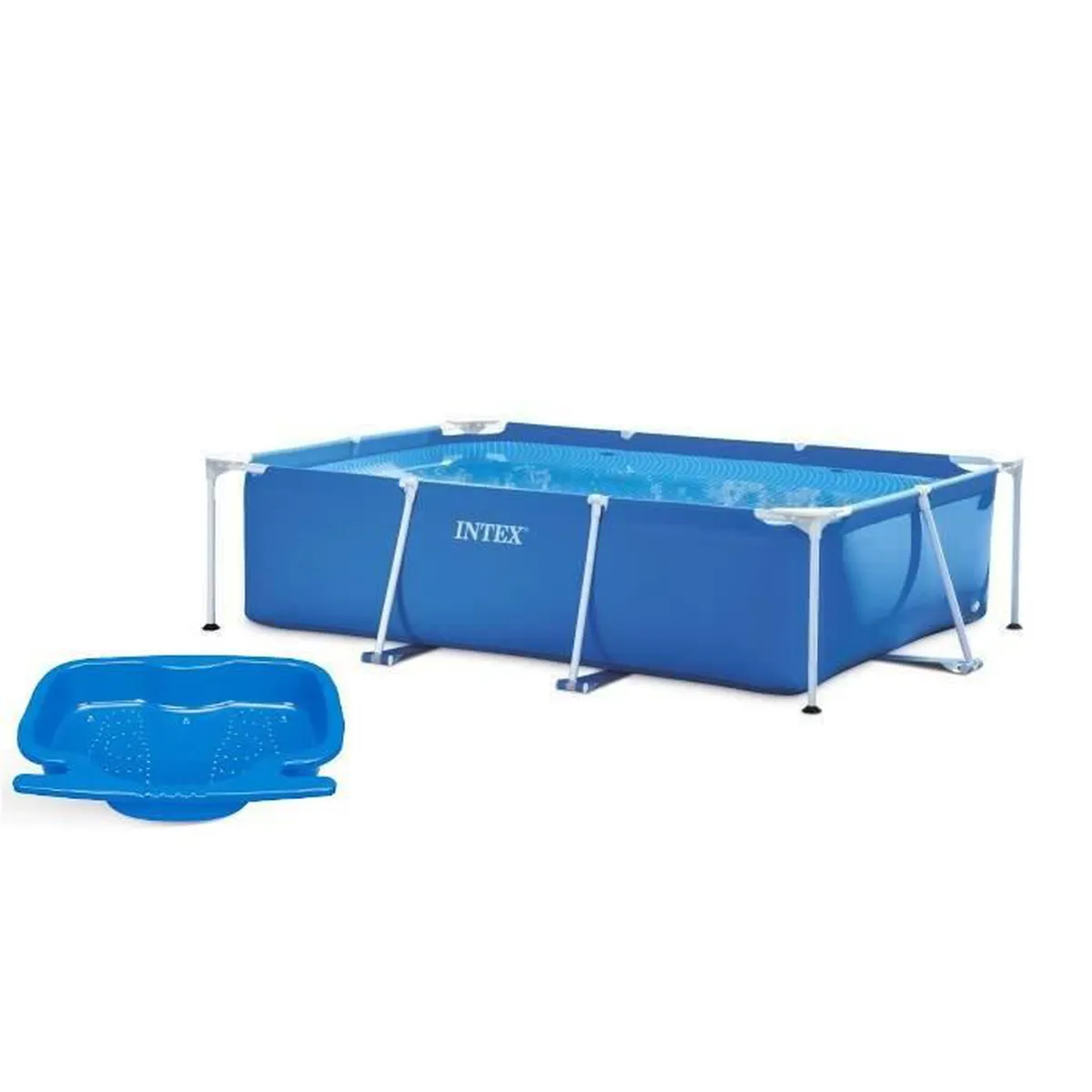 Intex - 28270NP - Piscine metal frame junior rectangulaire tubulaire 2,20 x 1,50 x 0,60m