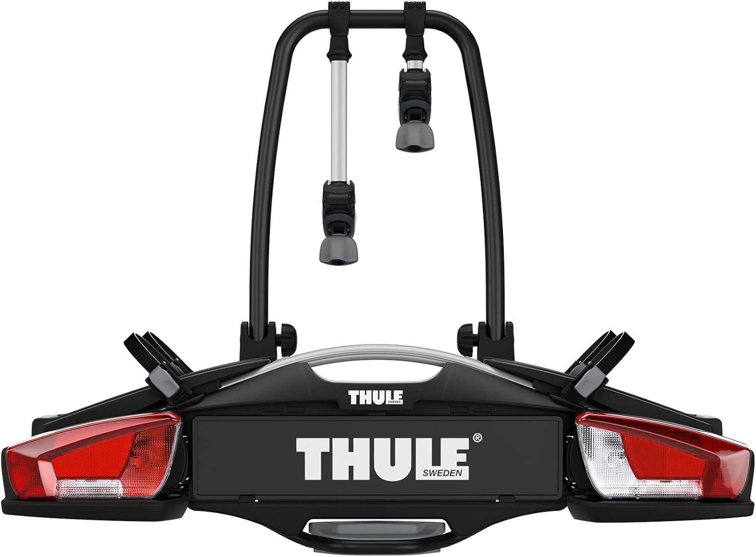 Thule VeloCompact Bicycle Carrier Towing Hitch Black/Aluminium 2 Bikes