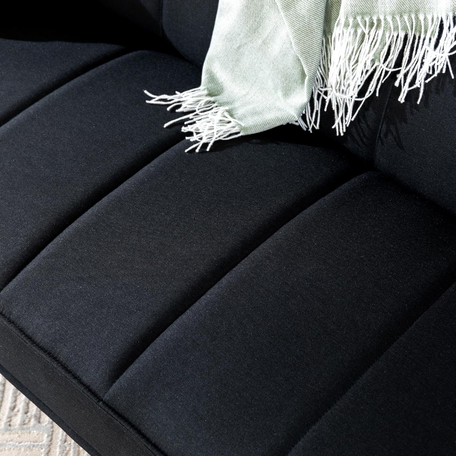 Zinus Quinn Clic Clac Sofa Bed - 2-in-1 Folding Sofa Bed - Suitable for Guest Rooms and Small Spaces