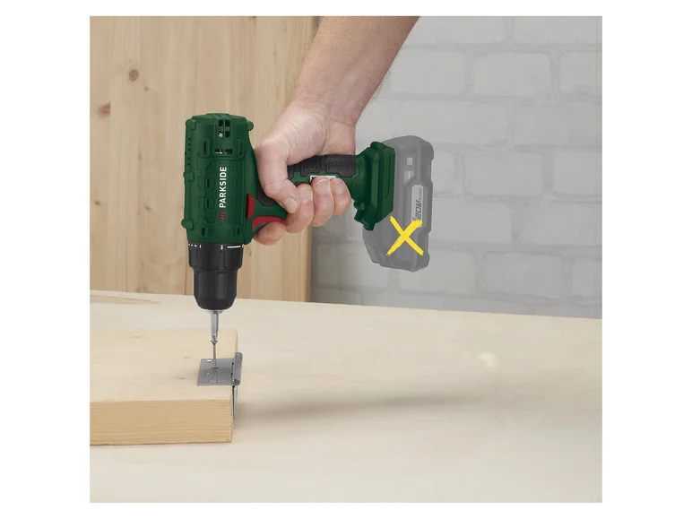 PARKSIDE Perceuse-visseuse sans fil PBSA 20-Li A1, 20 V