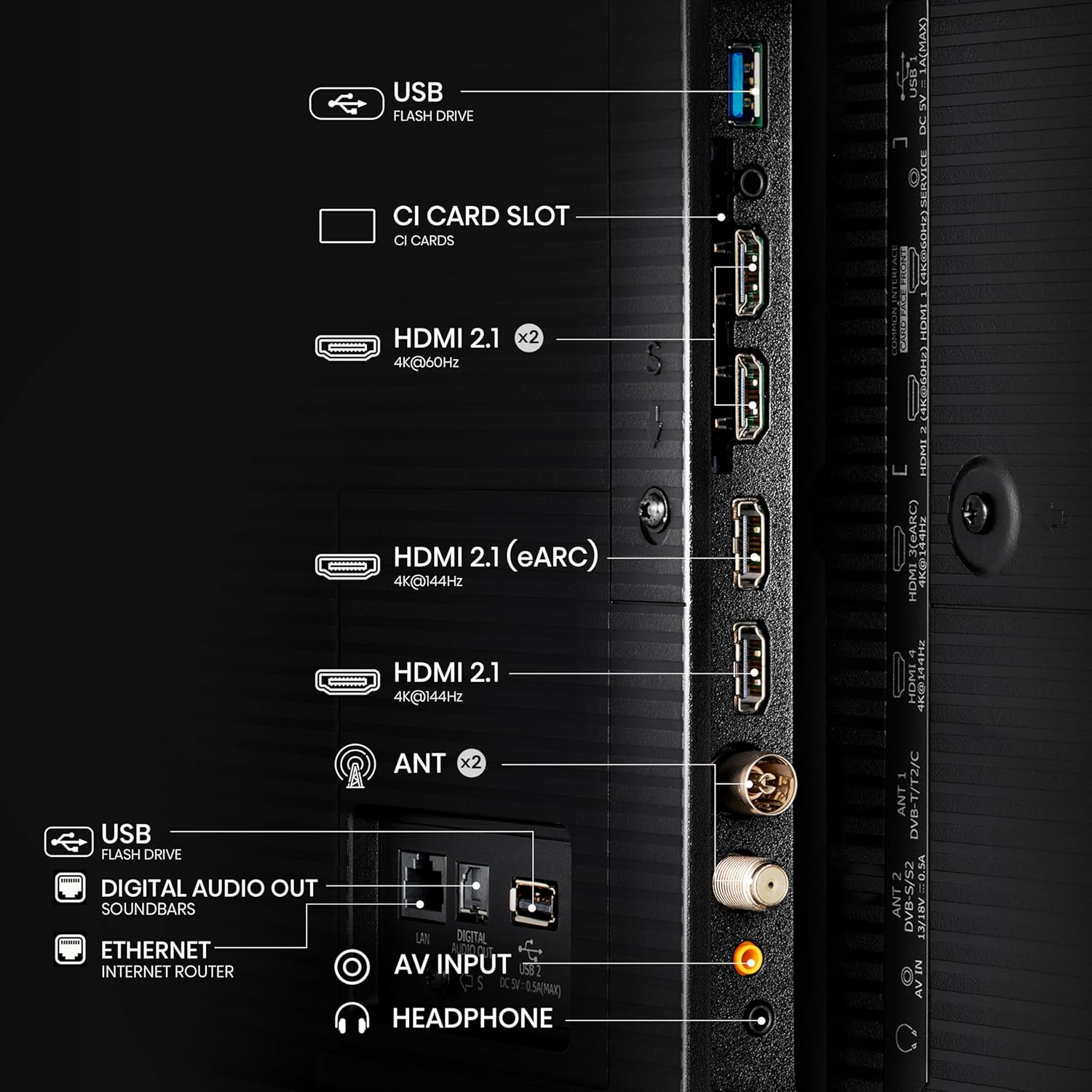 Hisense 65U7NQ 164cm (65-inch) TV