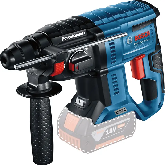Bosch 18 Volt Akku GSR 18 V-21, GBH 18 V-21, GWS 18 V-7, 2 Akkus, 25tlg. Bitset