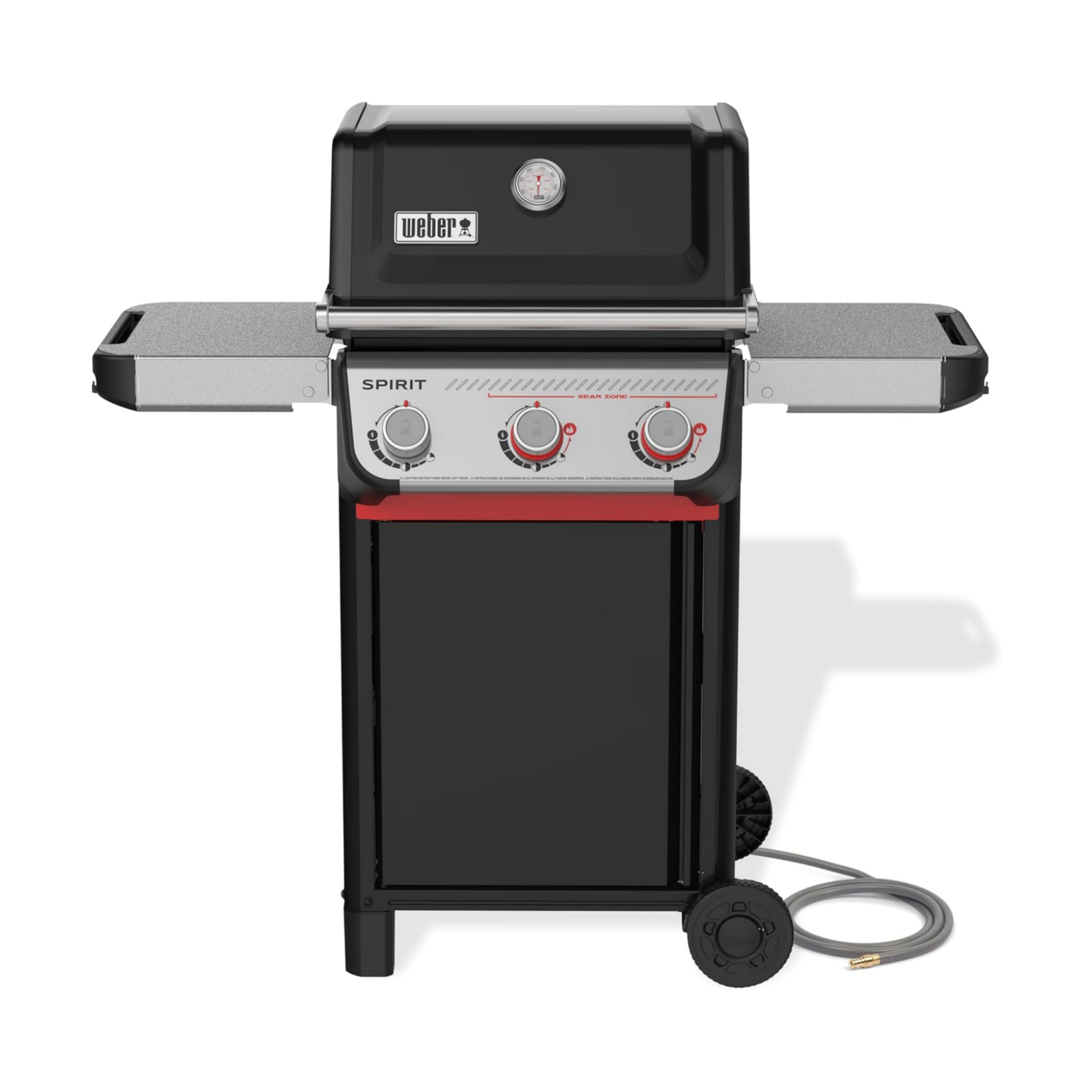 Weber SPIRIT 3-Burner Grill E-325 Natural Gas Black