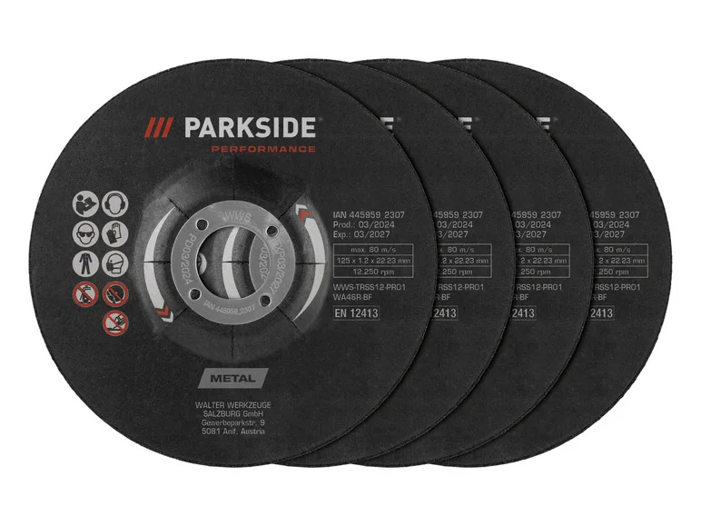PARKSIDE PERFORMANCE Disque pour meuleuse d'angle