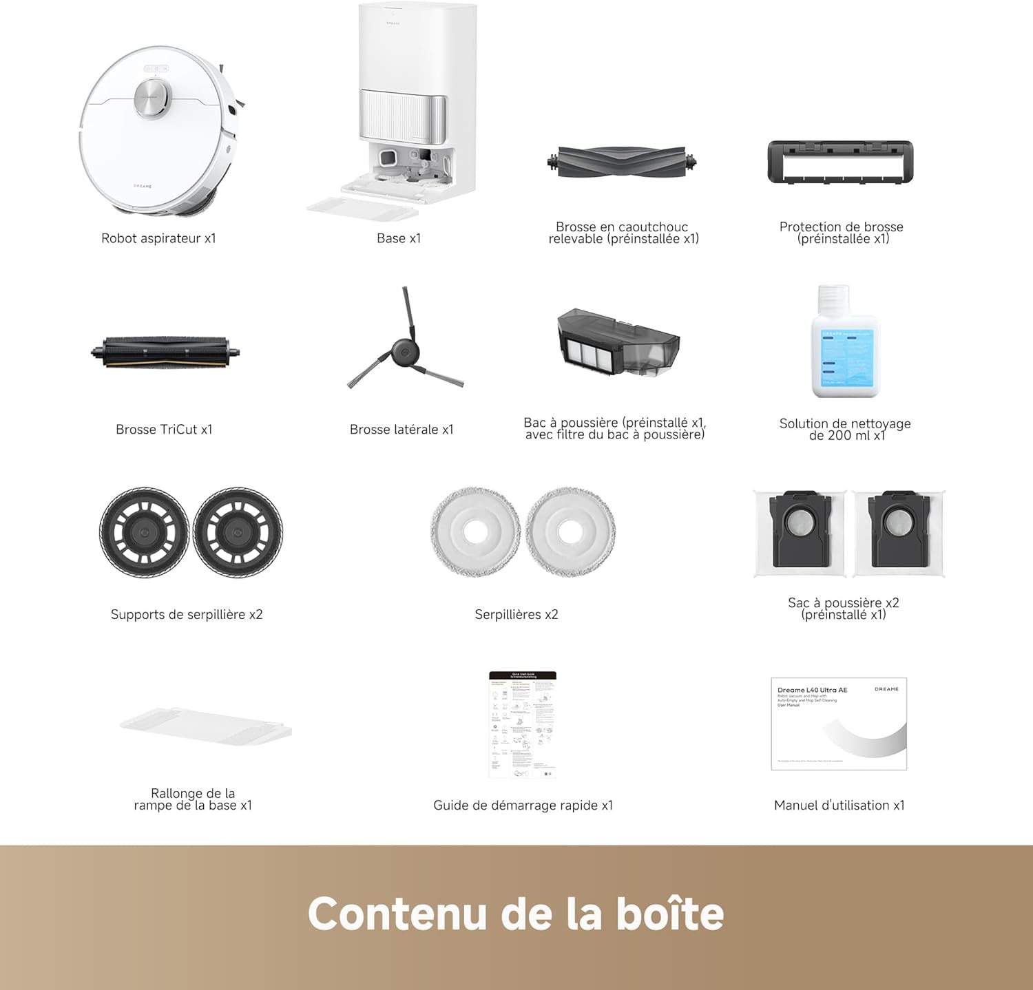 dreame L40 Ultra AE Autonomous Robot Vacuum and Mop