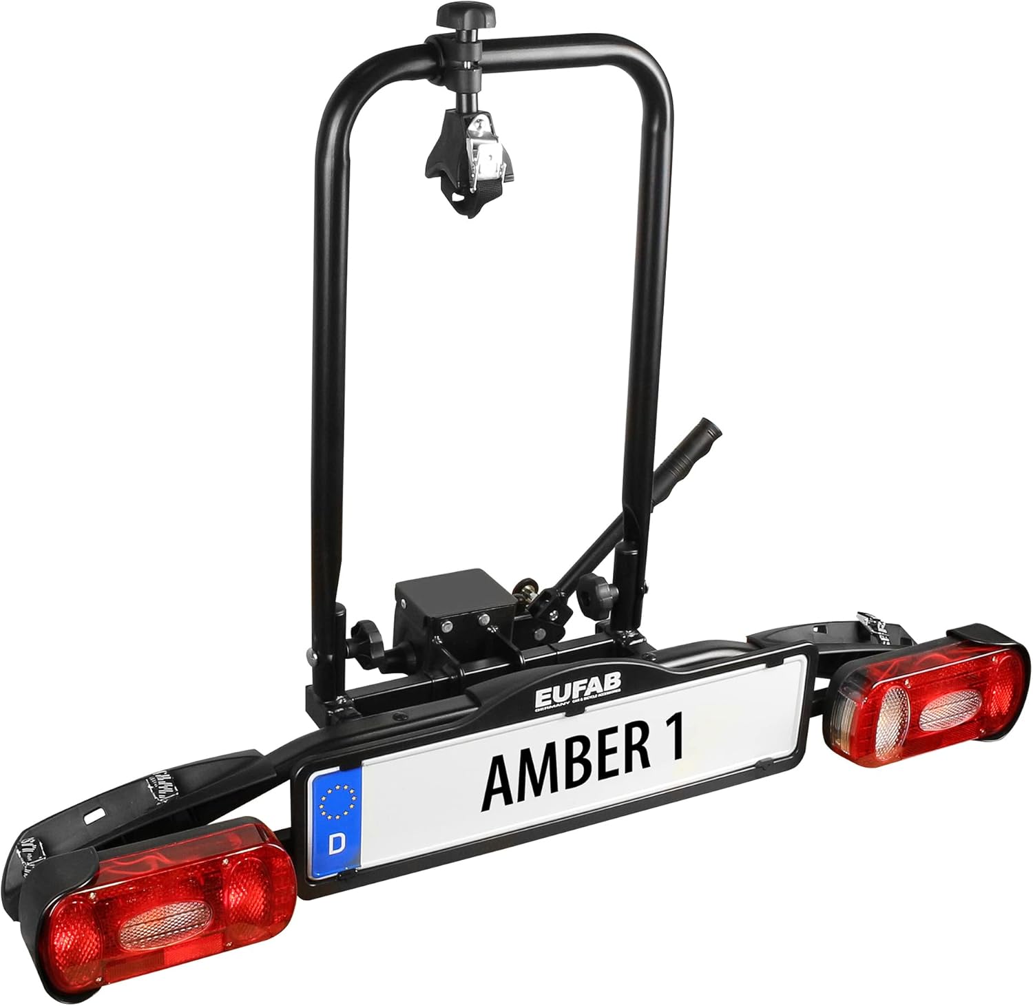 EUFAB 11559 AMBER 1 Bicycle Carrier Suitable for E-Bikes