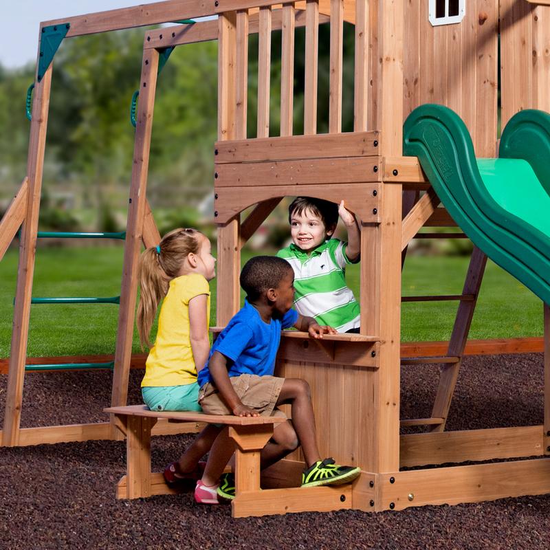 Montpelier Wooden Swing Set