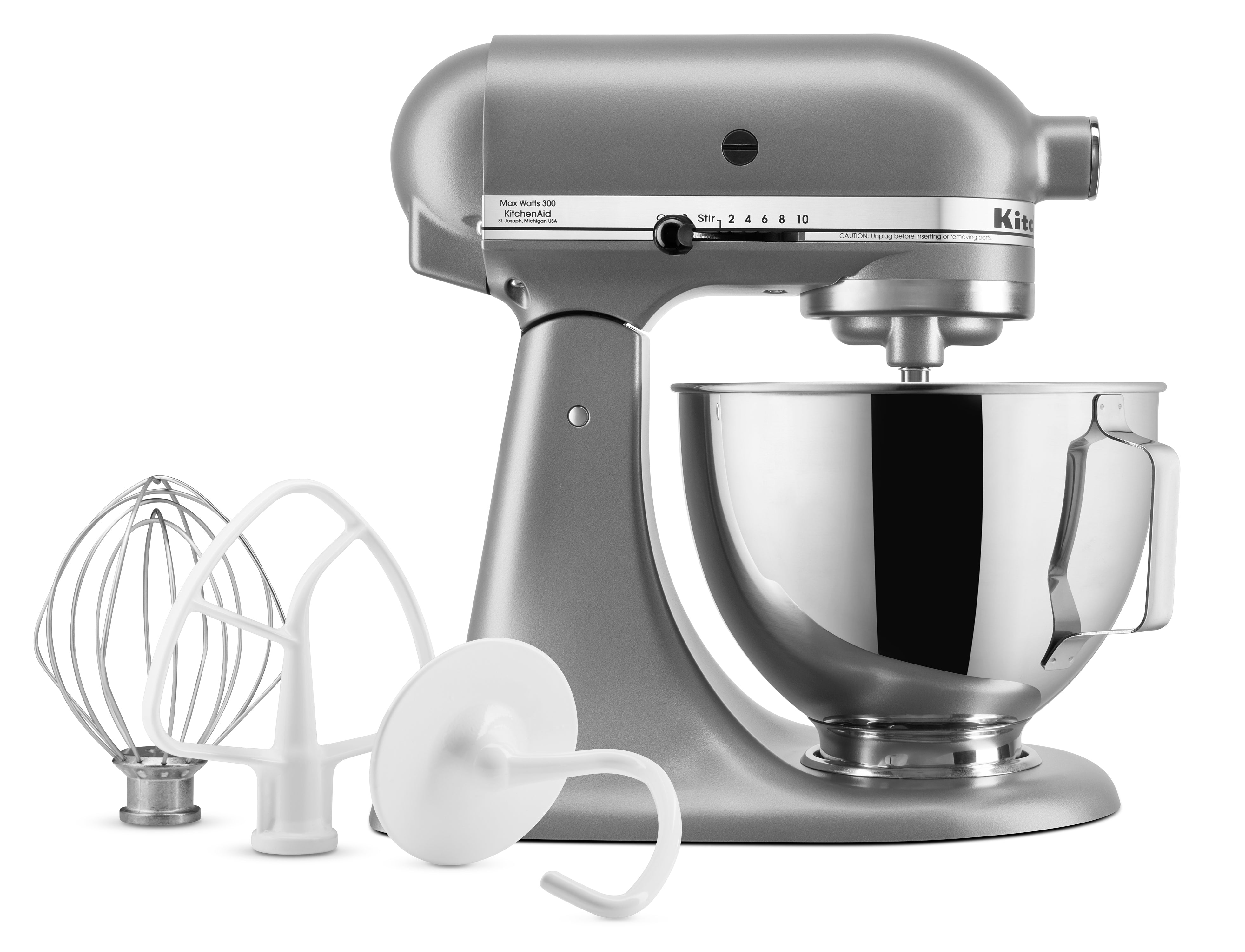 KitchenAid Deluxe 4.5 Quart Tilt-Head Stand Mixer - KSM97SL