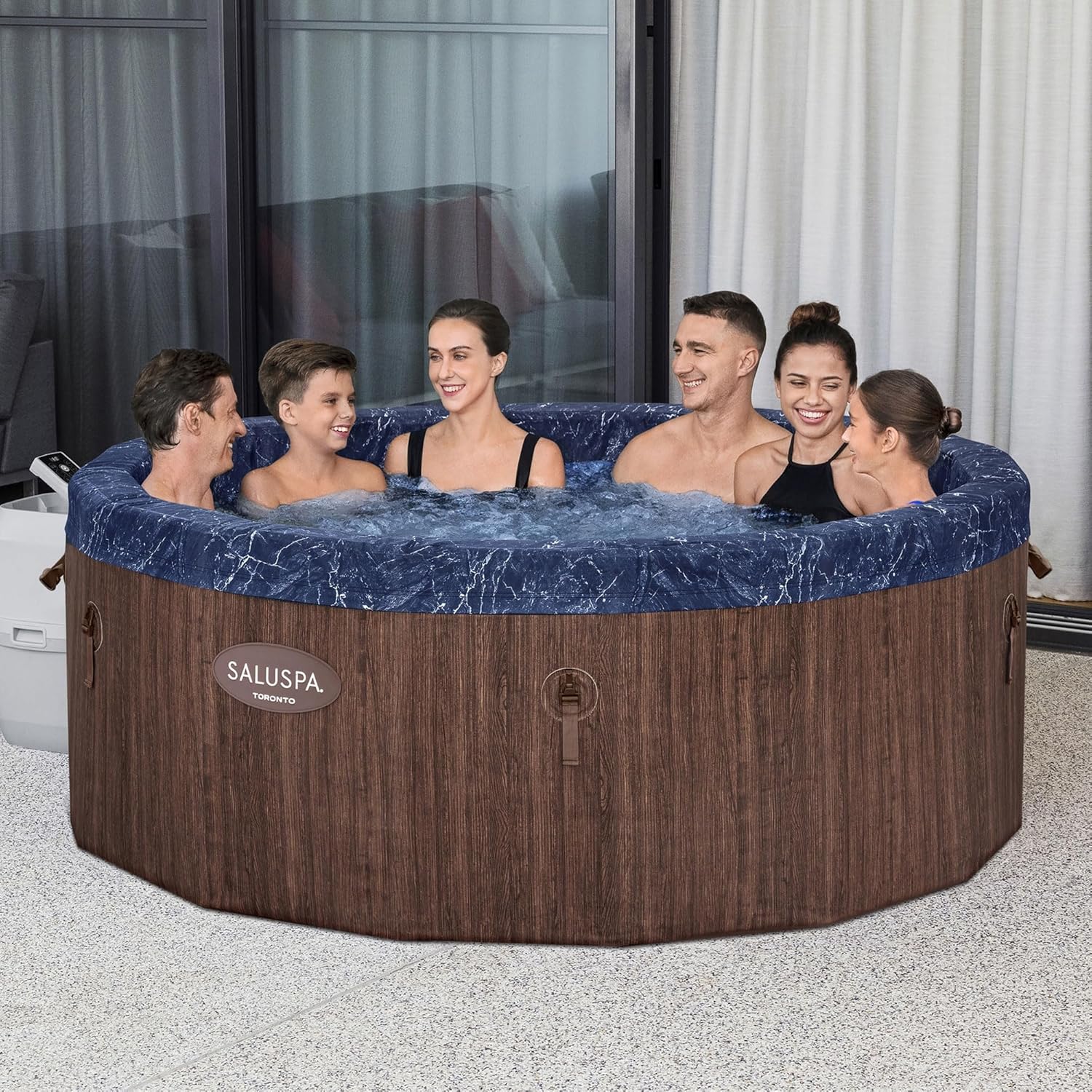 Bestway SaluSpa Toronto Smart AirJet Plus Hot Tub with