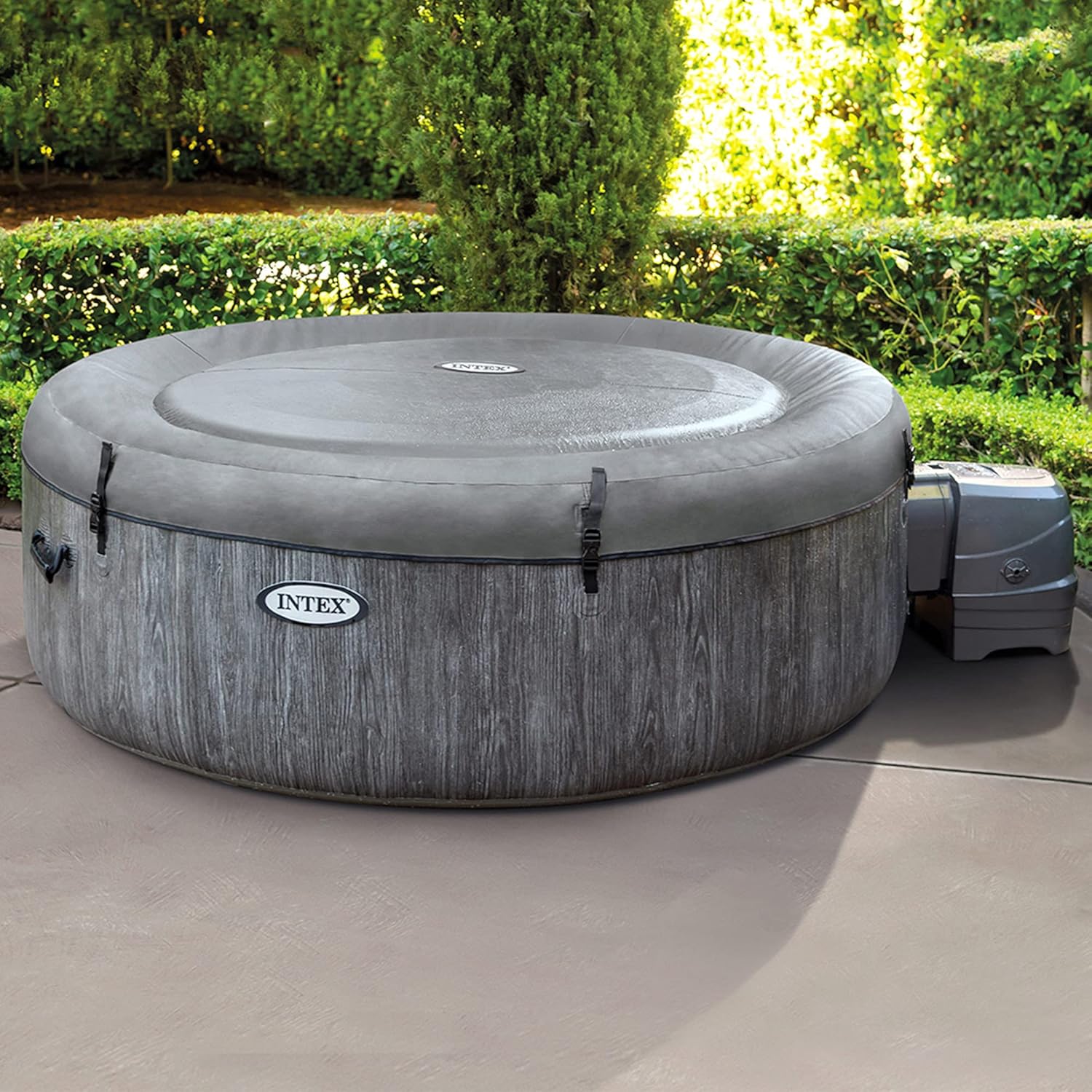 Intex Greywood Deluxe 28440EX Inflatable SPA 4 Person 795 Litres