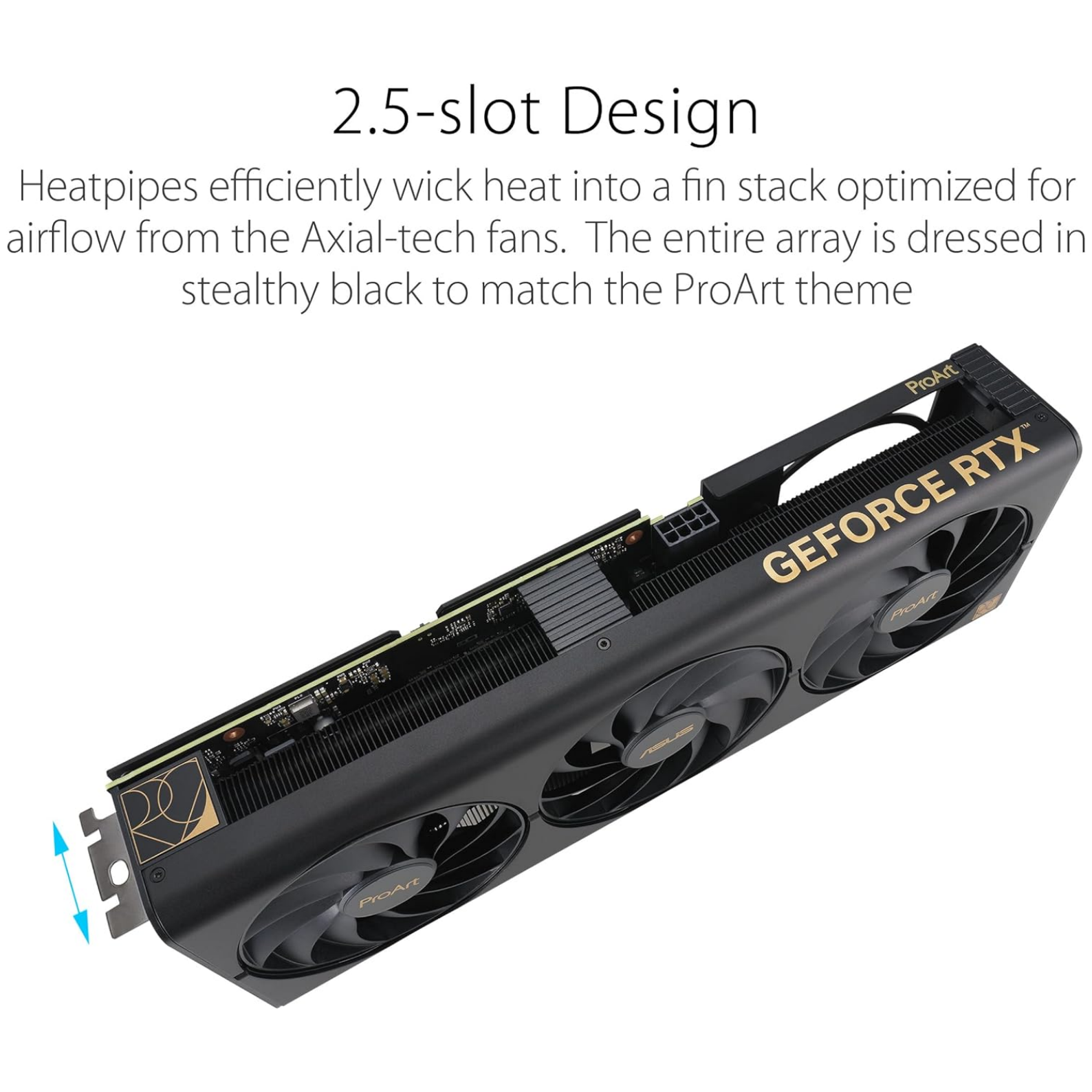 ASUS ProArt GeForce RTX 4060 Ti OC Edition 16GB GDDR6 Gaming Graphics Card (NVIDIA GeForce RTX4060Ti DLSS 3, PCIe 4.0, 1x HDMI 2.1a, 3X DisplayPort 1.4a, PROART-RTX4060TI-O16G)