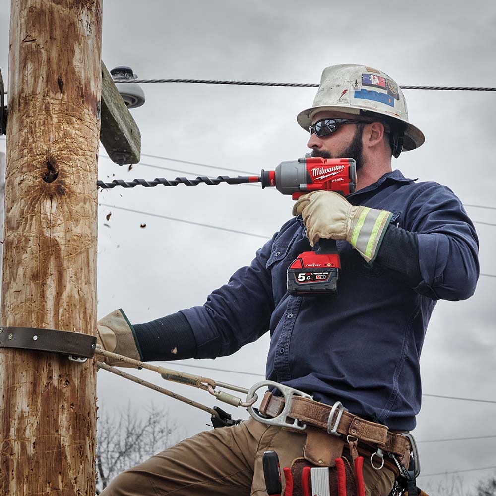 MILWAUKEE 18V FUEL 7/16inch HEX Utility High Torque Drill with ONE-KEY M18ONEFHIWH716-0