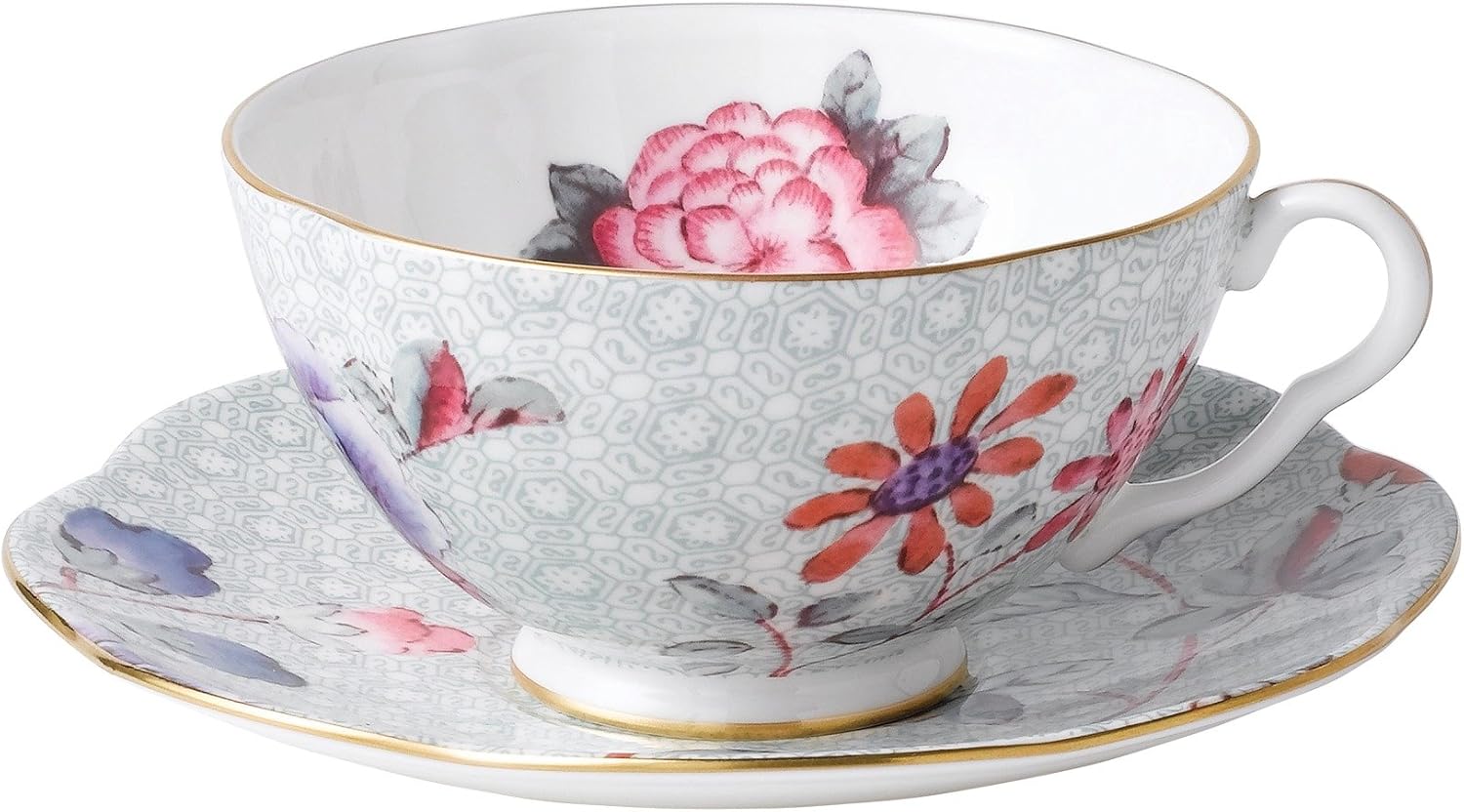 Wedgwood 5C106805131 Story Cuckoo Tea Plates 21cm Set of 4, Fine Bone China