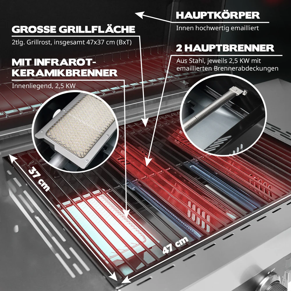 TAINO WABAYA 3+0 Gasgrill