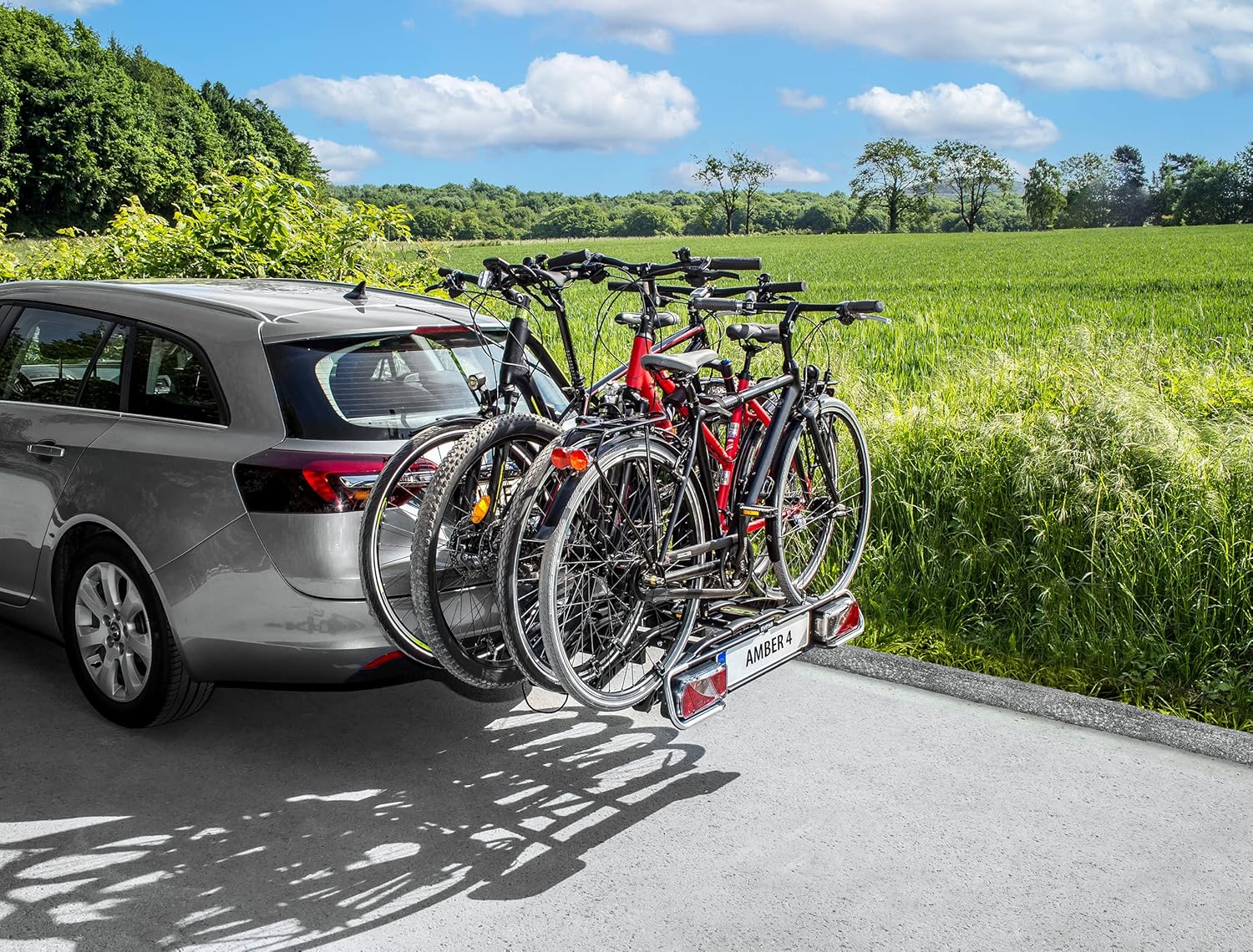 EUFAB 11556 Bicycle Carriers Amber IV