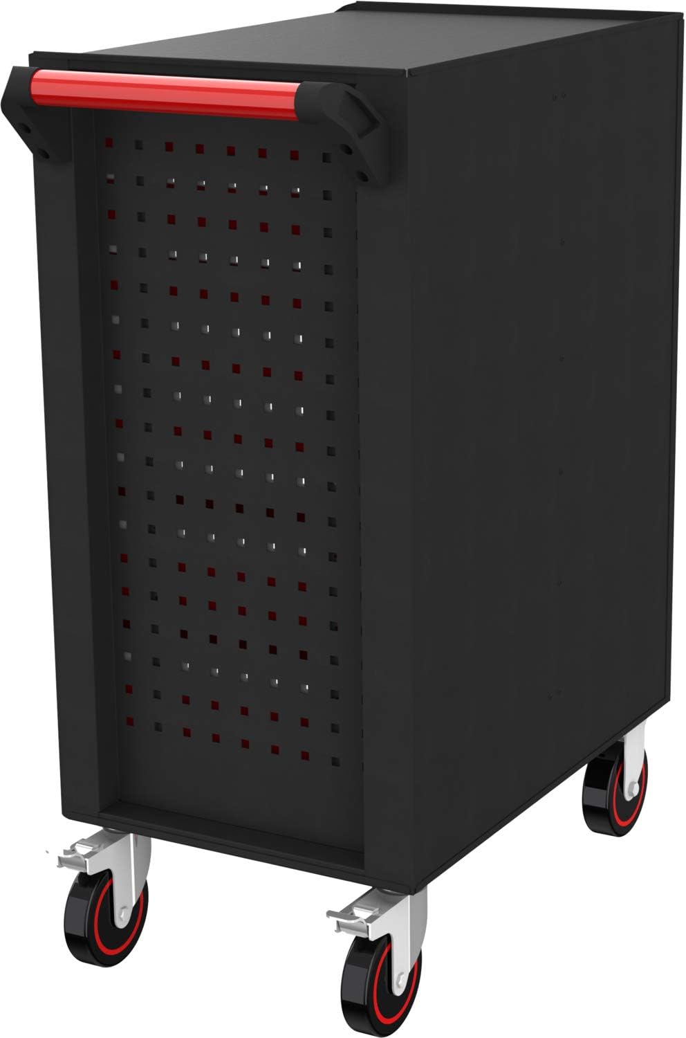 KS Tools ECOline 897.0007 Workshop Trolley with 7 Drawers Black/Red