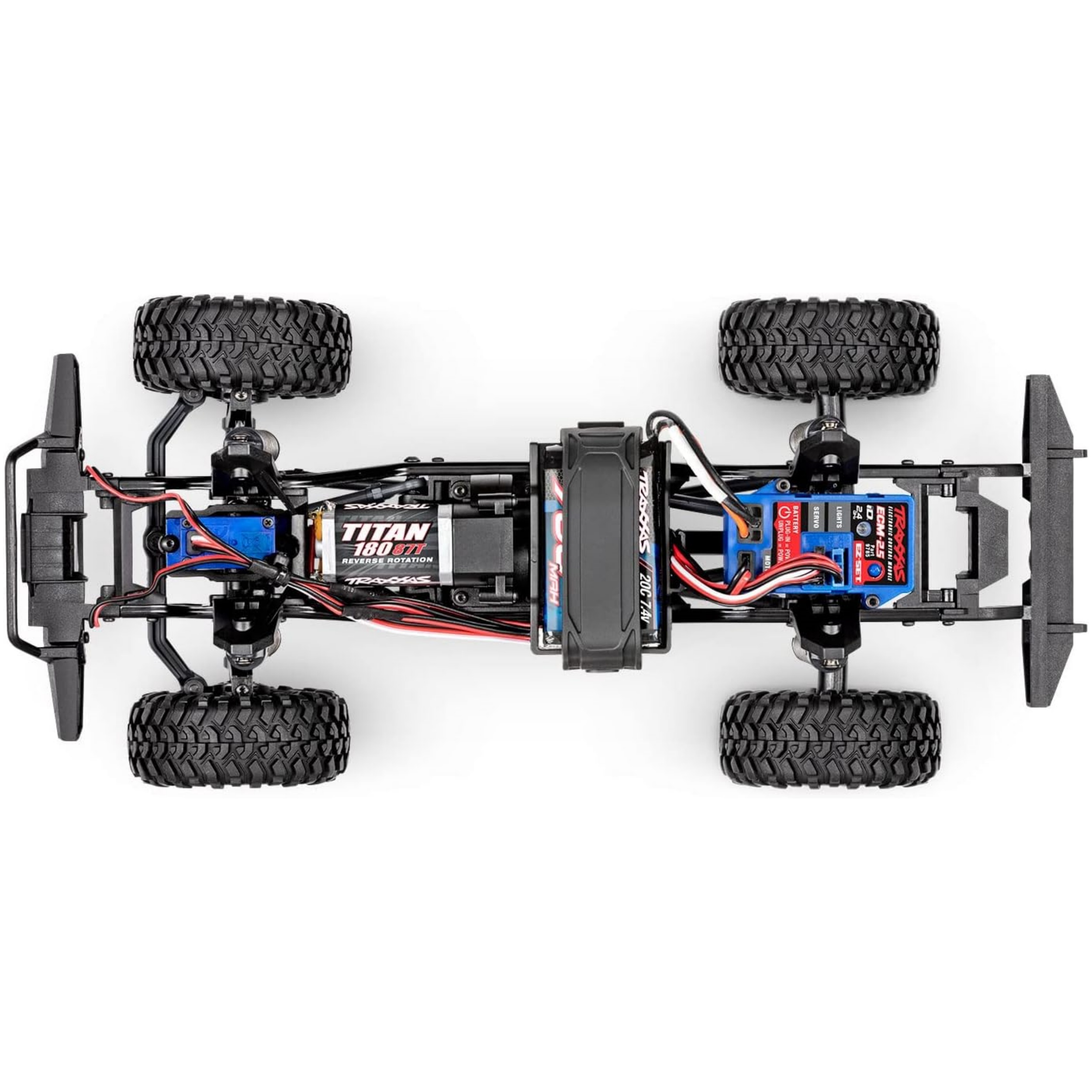 Traxxas TRX-4M Silver 1/18 4x4 LD Land Rover Defender Scale Crawler with Battery Charger 4WD RTR